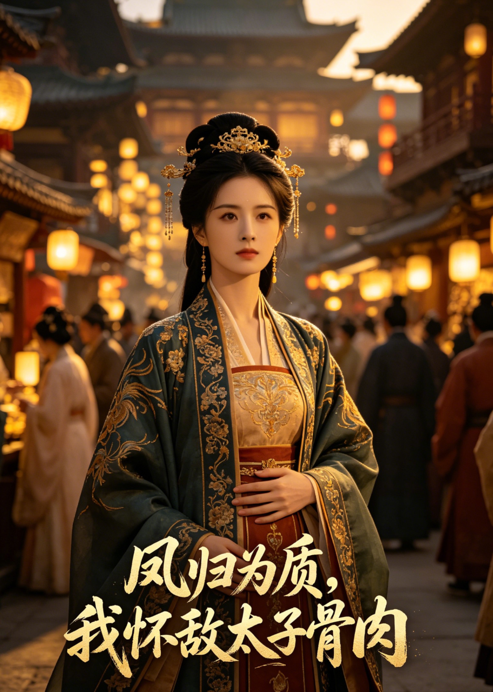 凤归为质，我怀敌太子骨肉