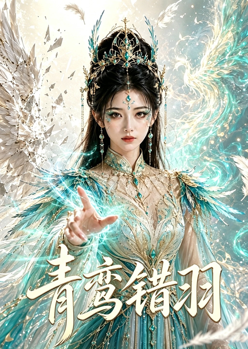 青鸾错羽