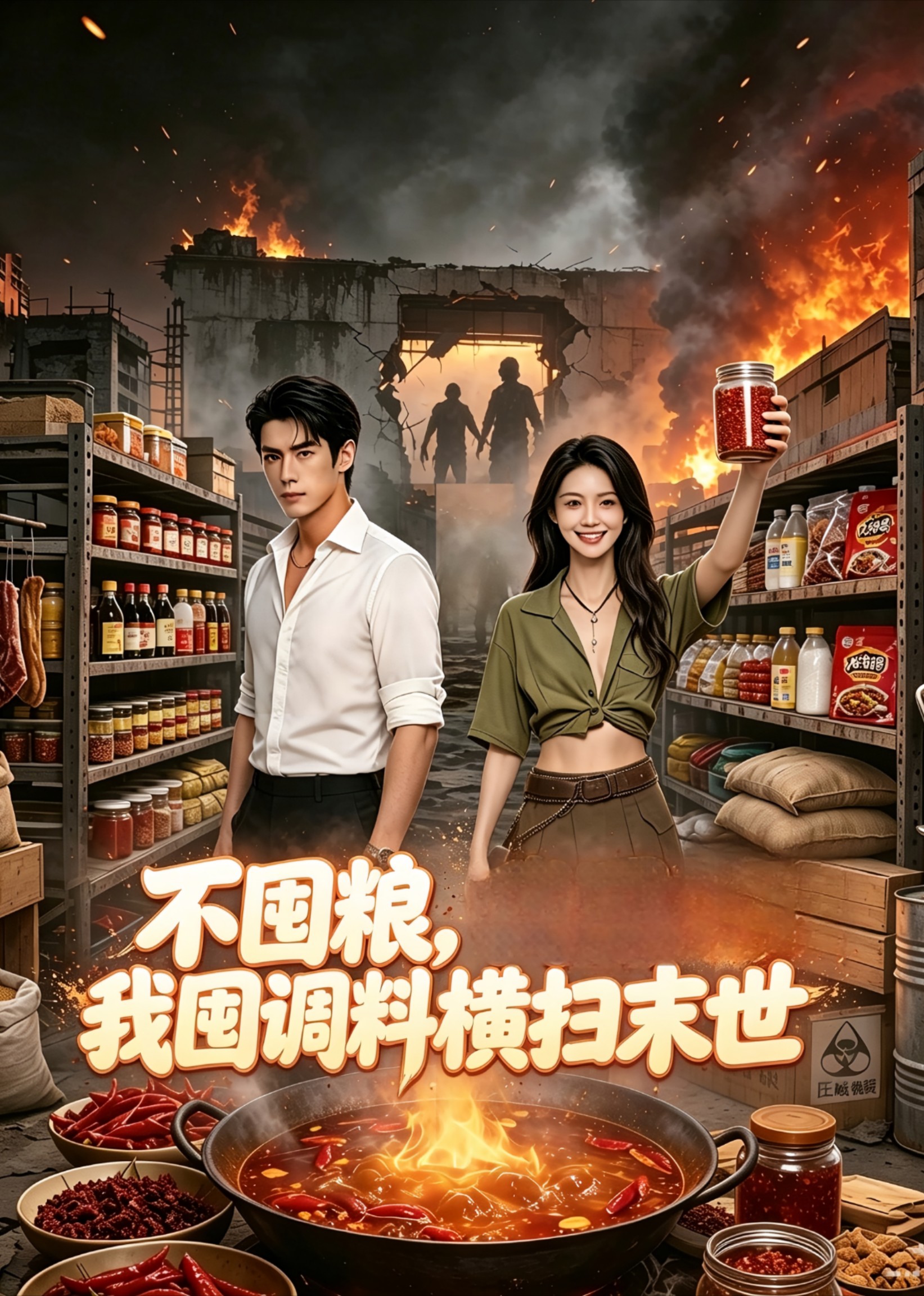 不囤粮，我囤调料横扫末世