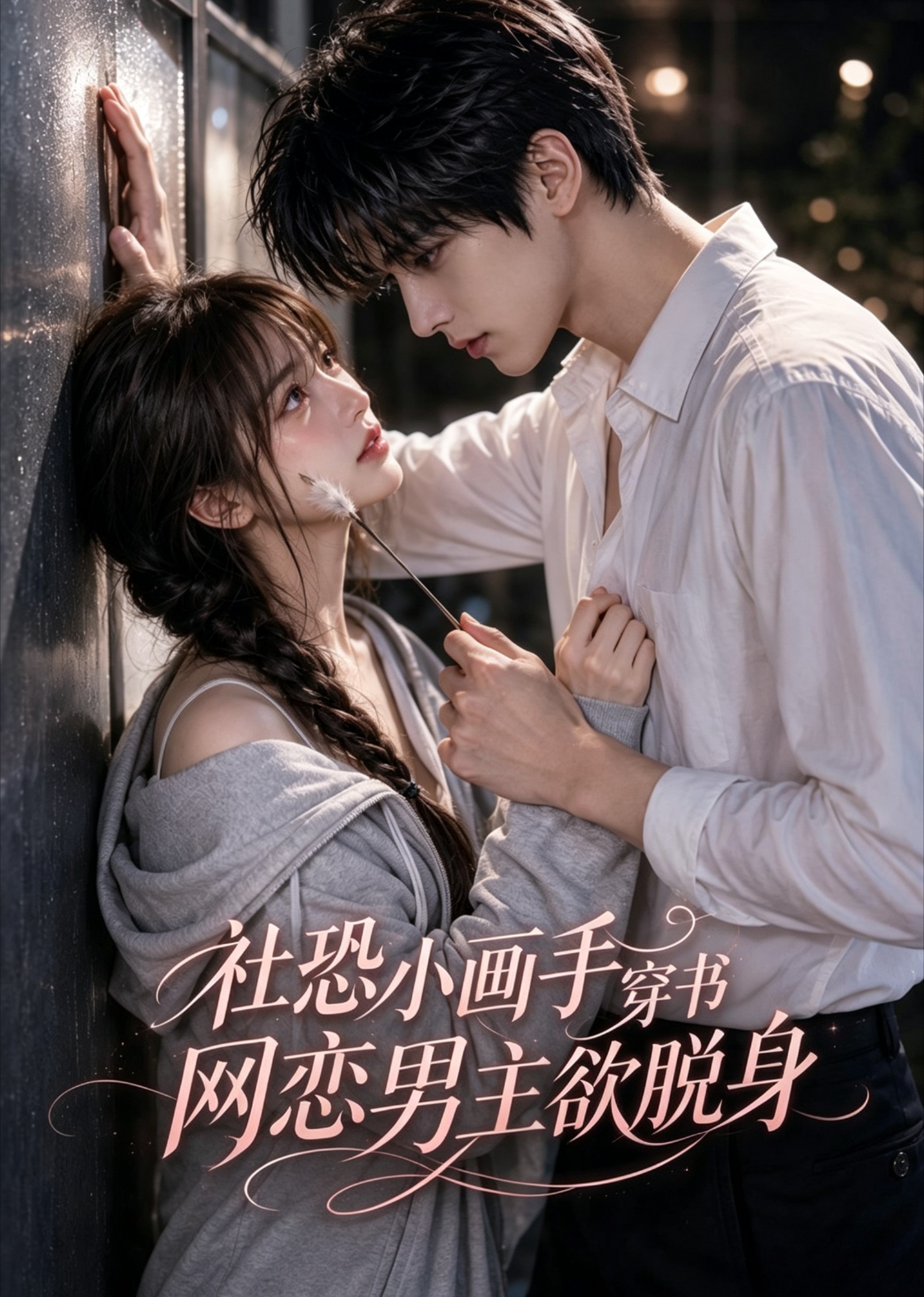 社恐小画手穿书网恋男主欲脱身