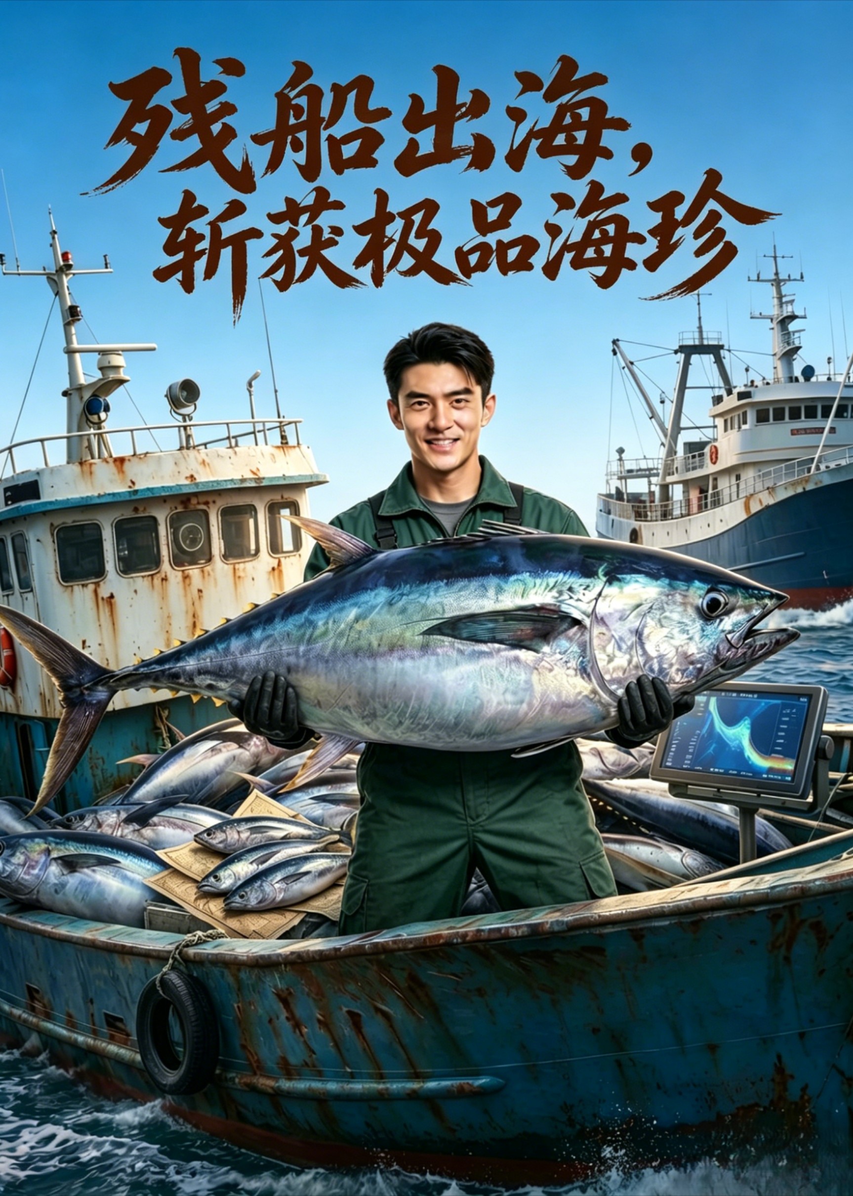 残船出海，斩获极品海珍