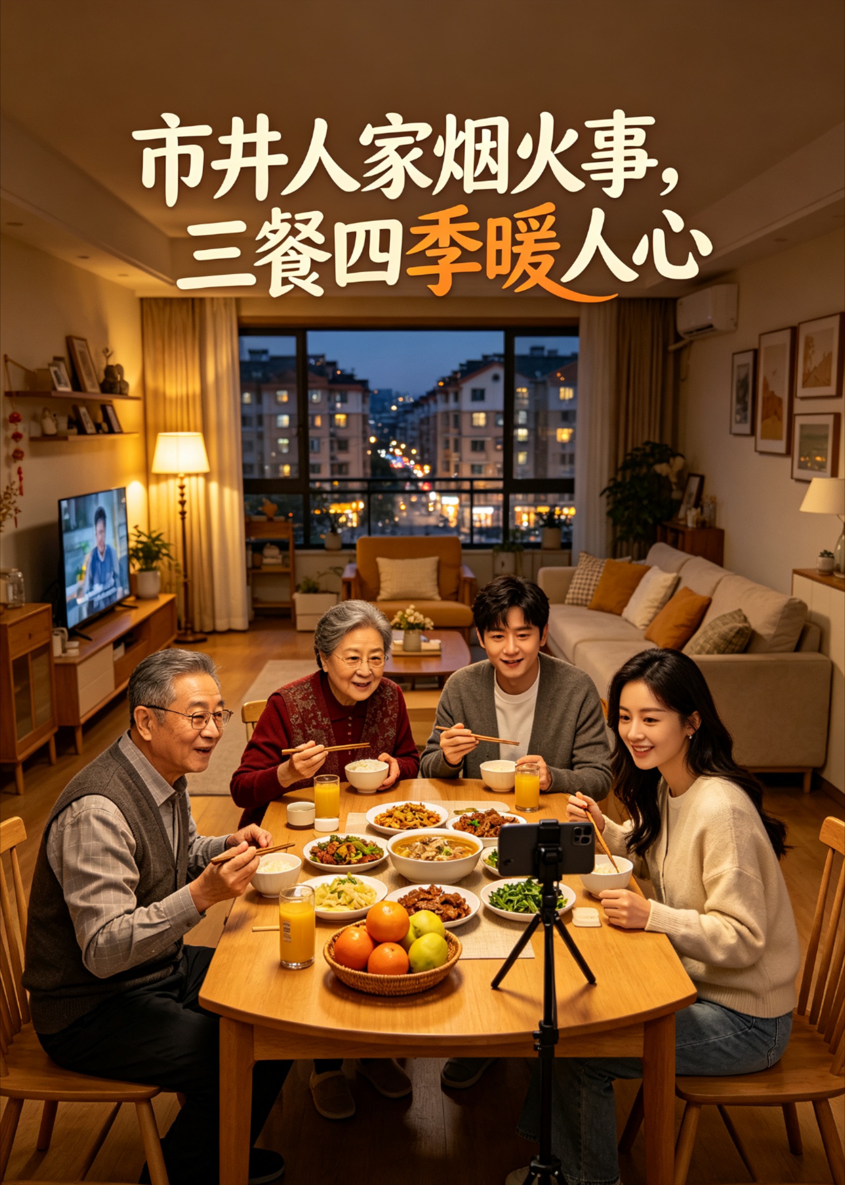 市井人家烟火事，三餐四季暖人心封面图
