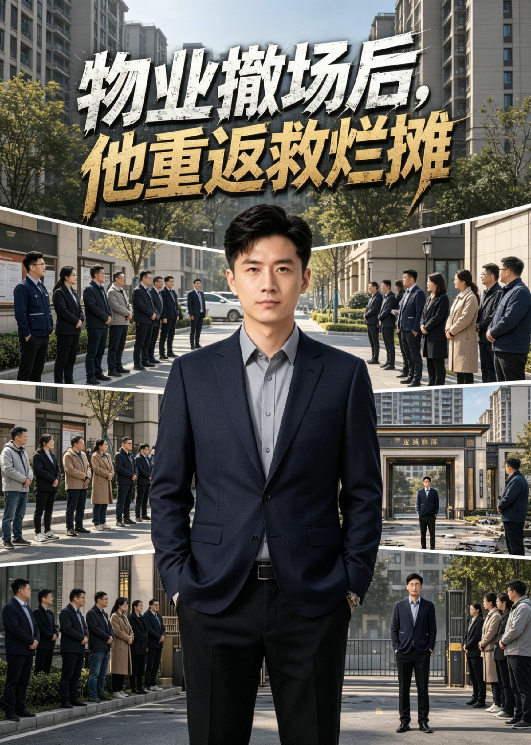 物业撤场后，他重返救烂摊