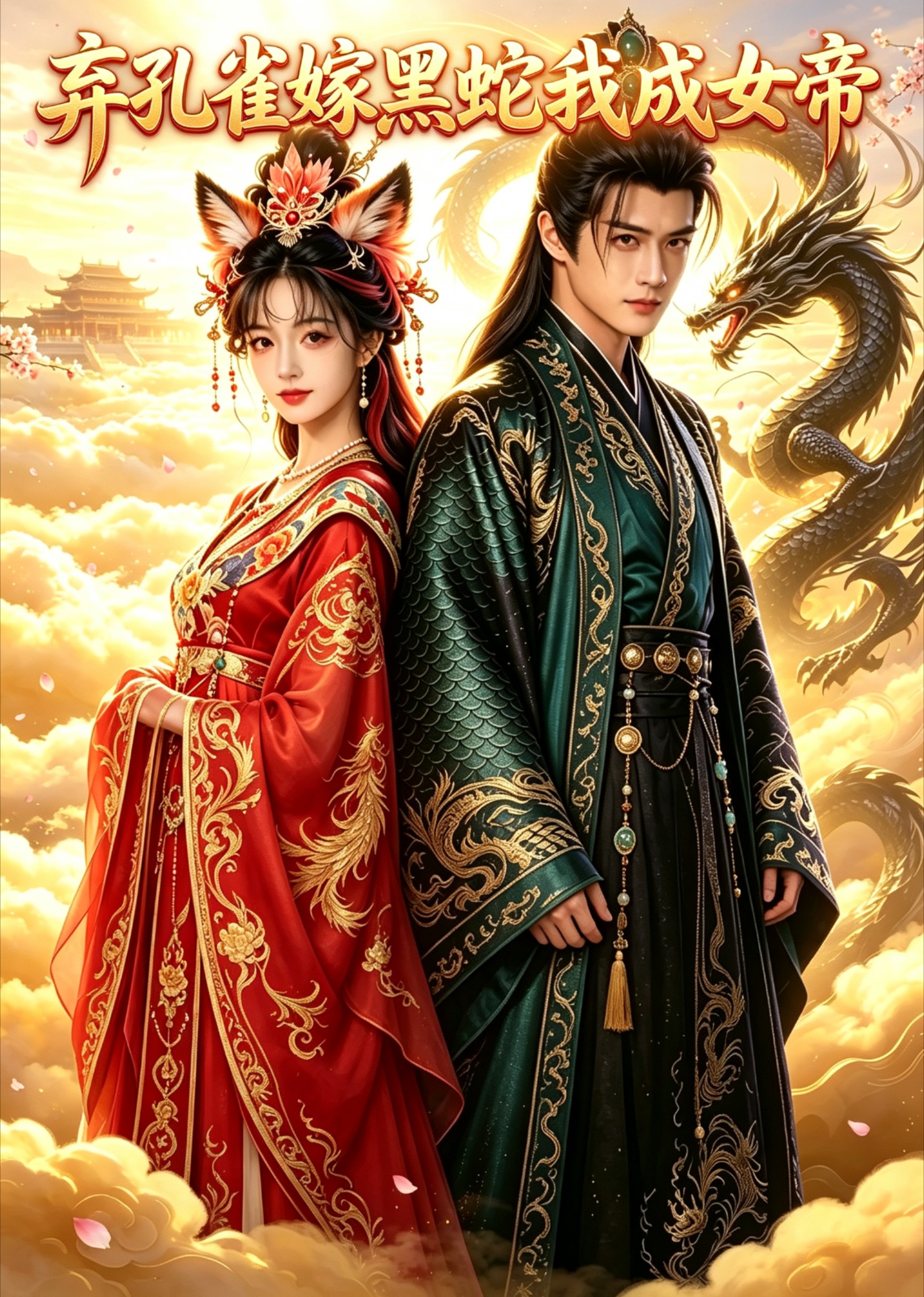放弃孔雀嫁黑蛇成女帝