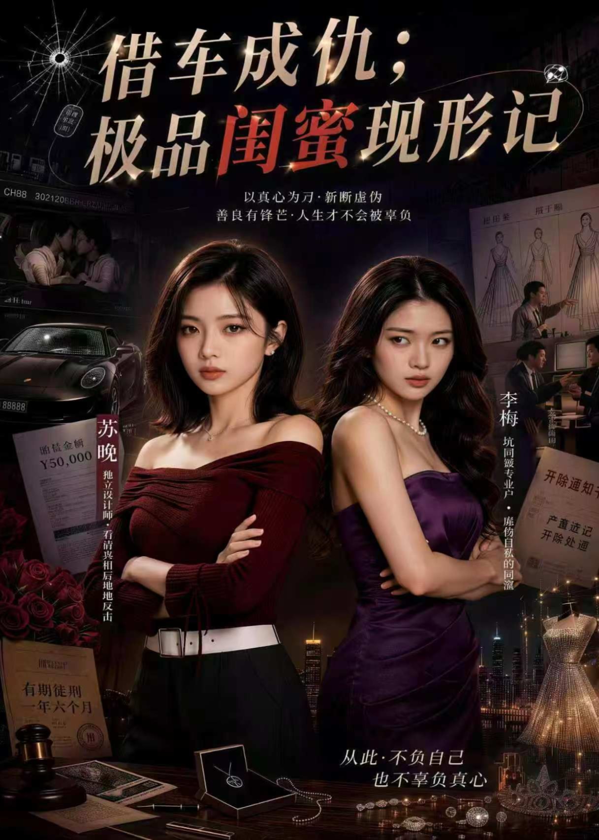 借车成仇：极品闺蜜现形记