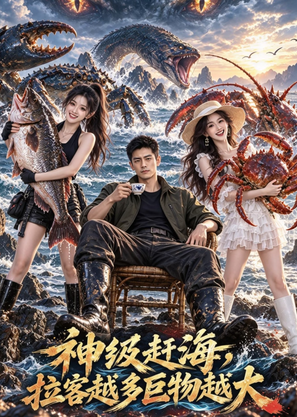 神级赶海，拉客越多巨物越大封面图