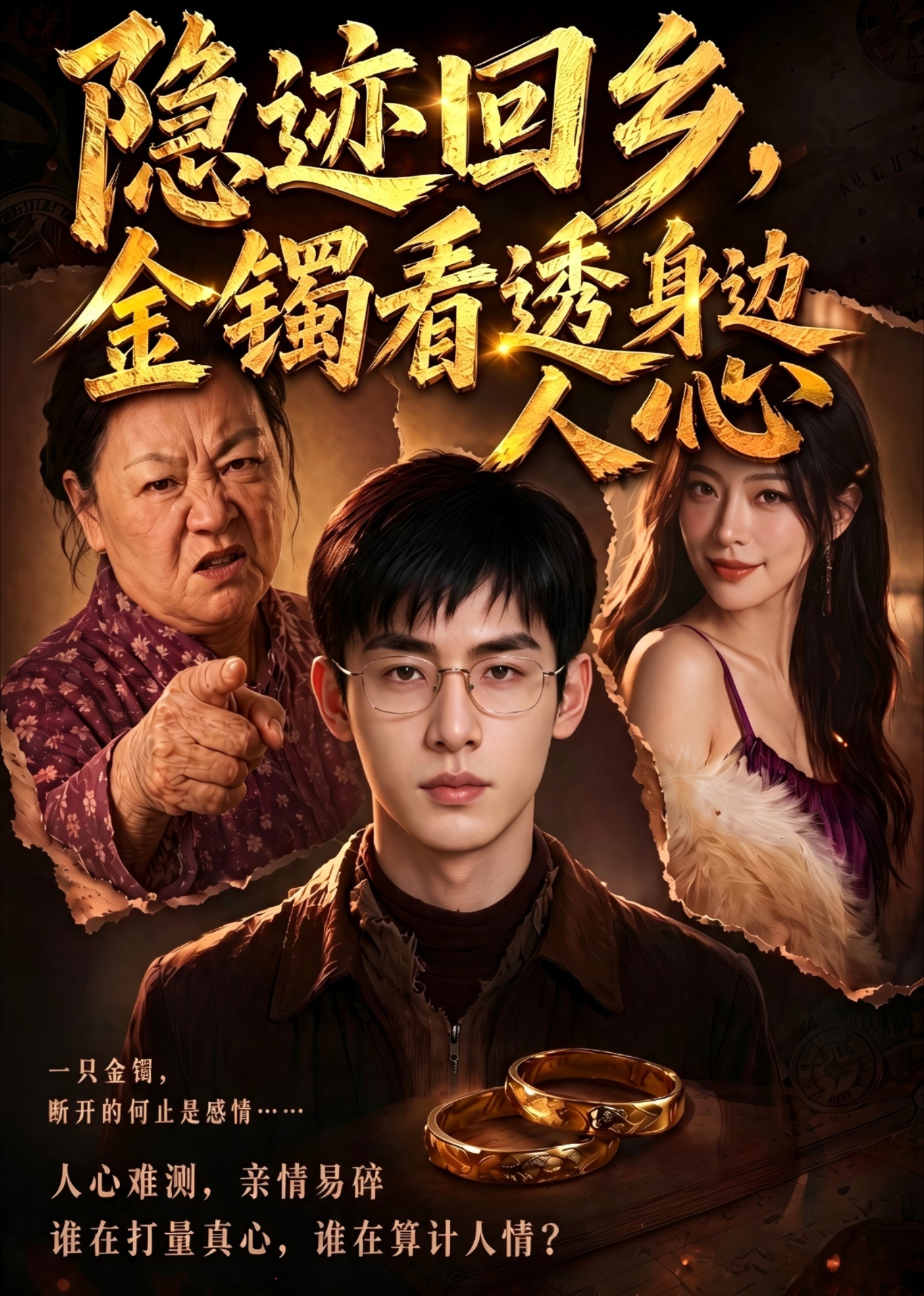 隐迹回乡，金镯看透身边人心封面图