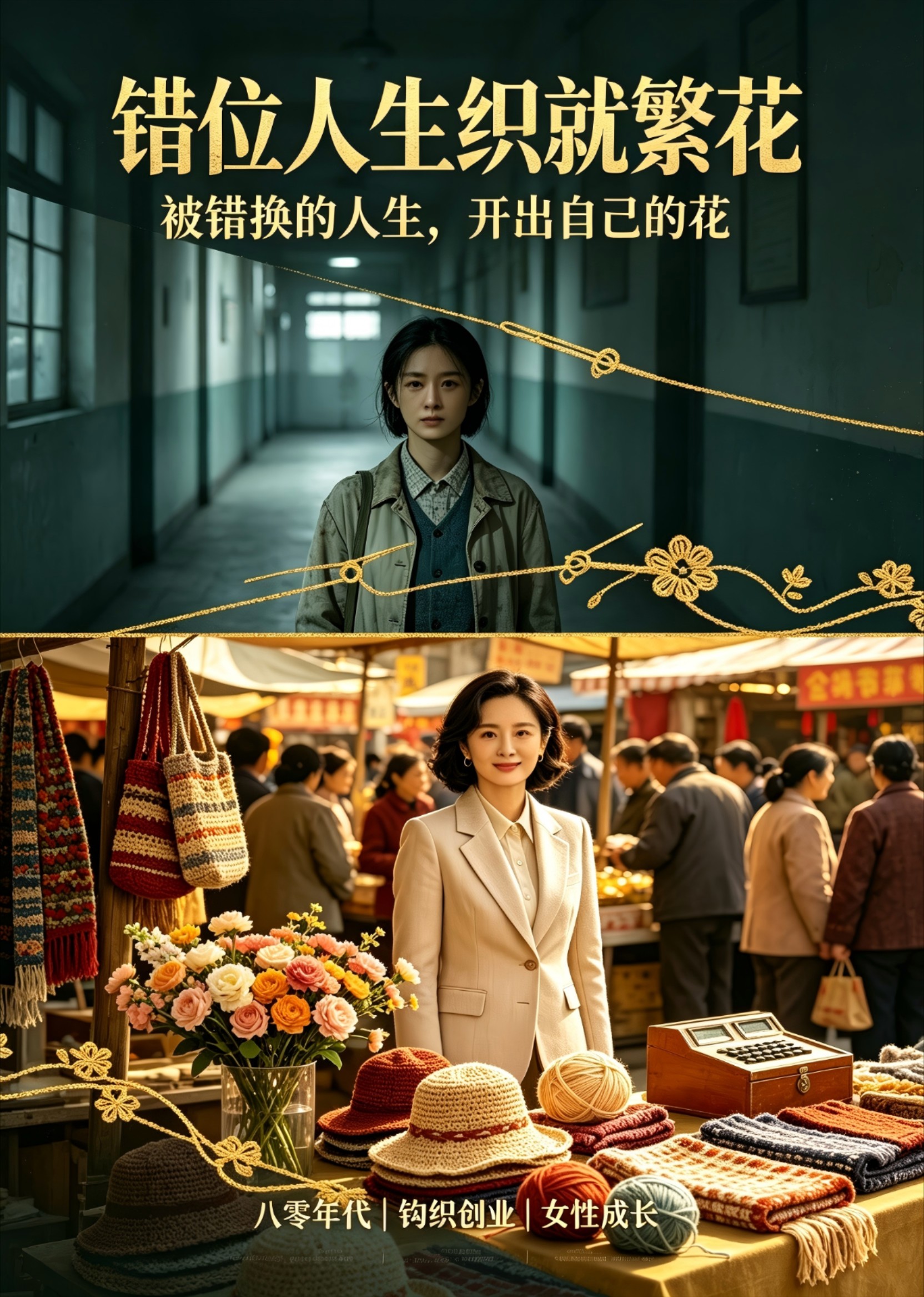 错位人生织就繁花