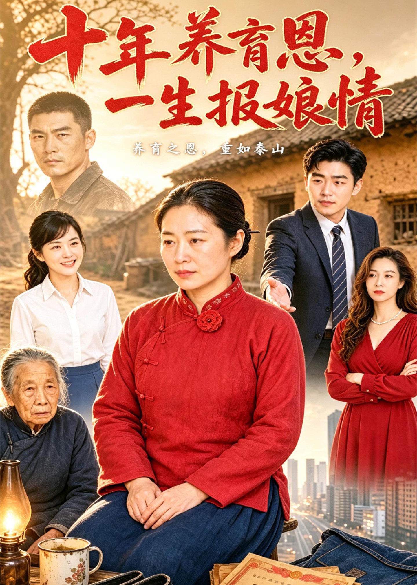 十年养育恩，一生报娘情