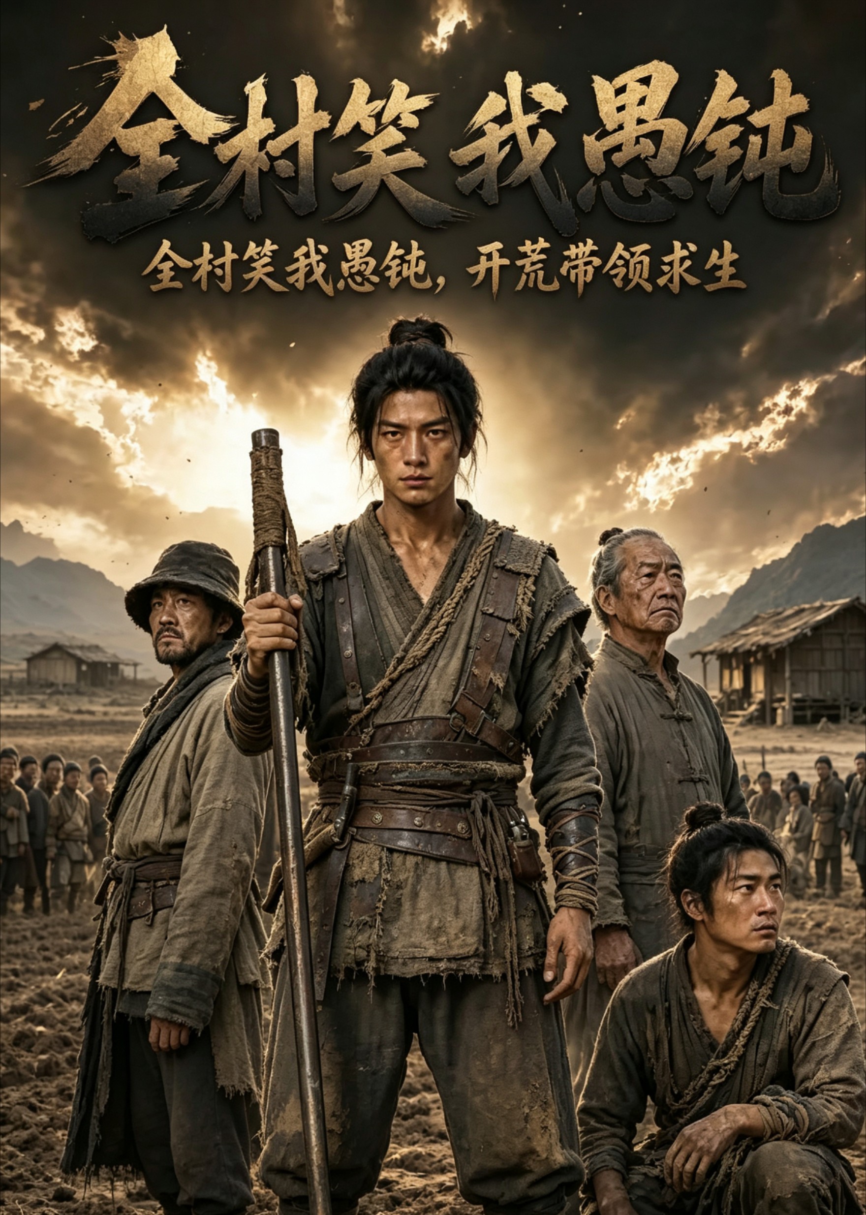 全村笑我愚钝，开荒带领求生封面图