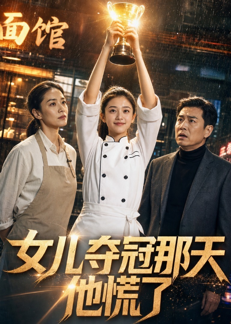 女儿夺冠那天他慌了