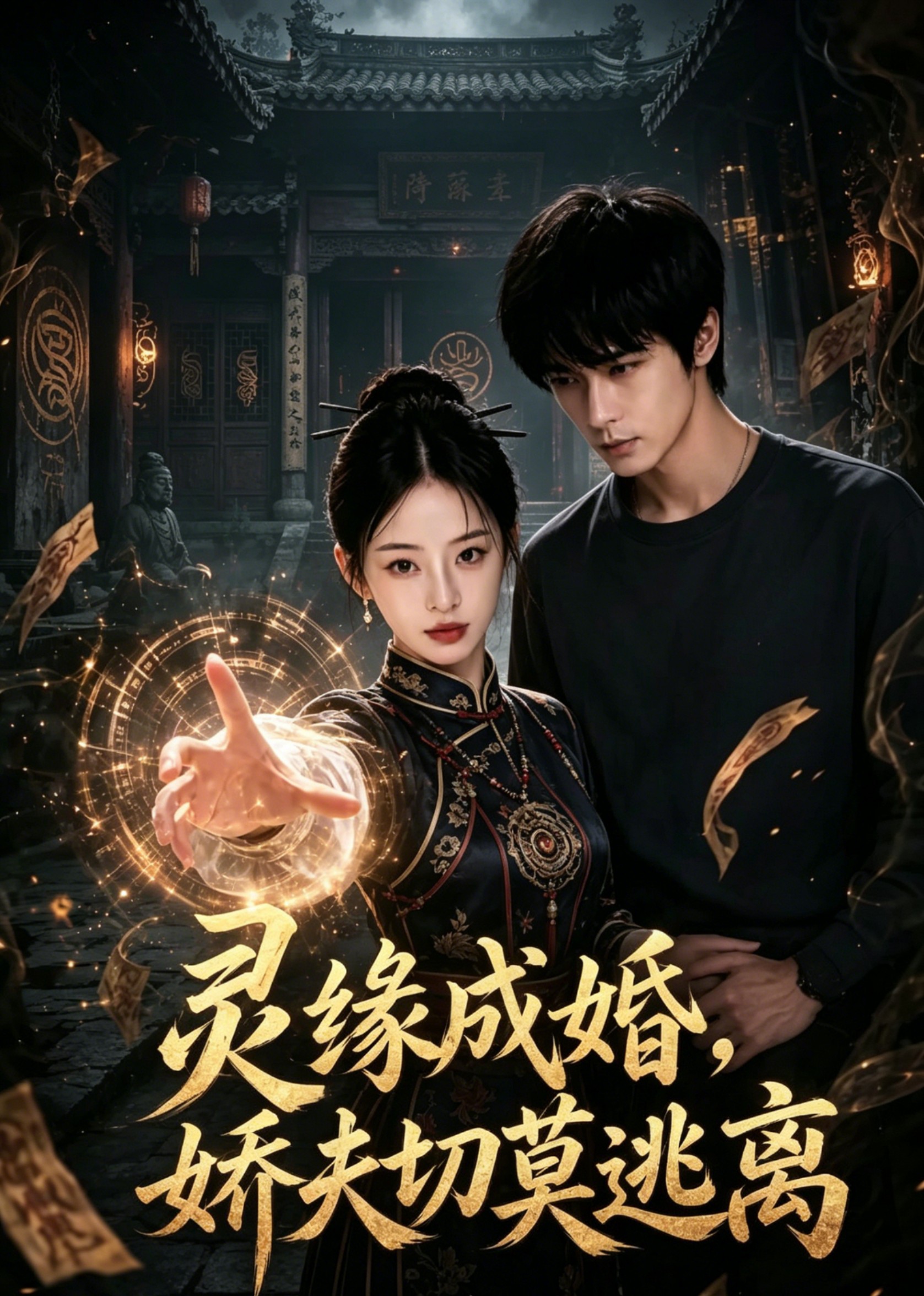 灵缘成婚，娇夫切莫逃离