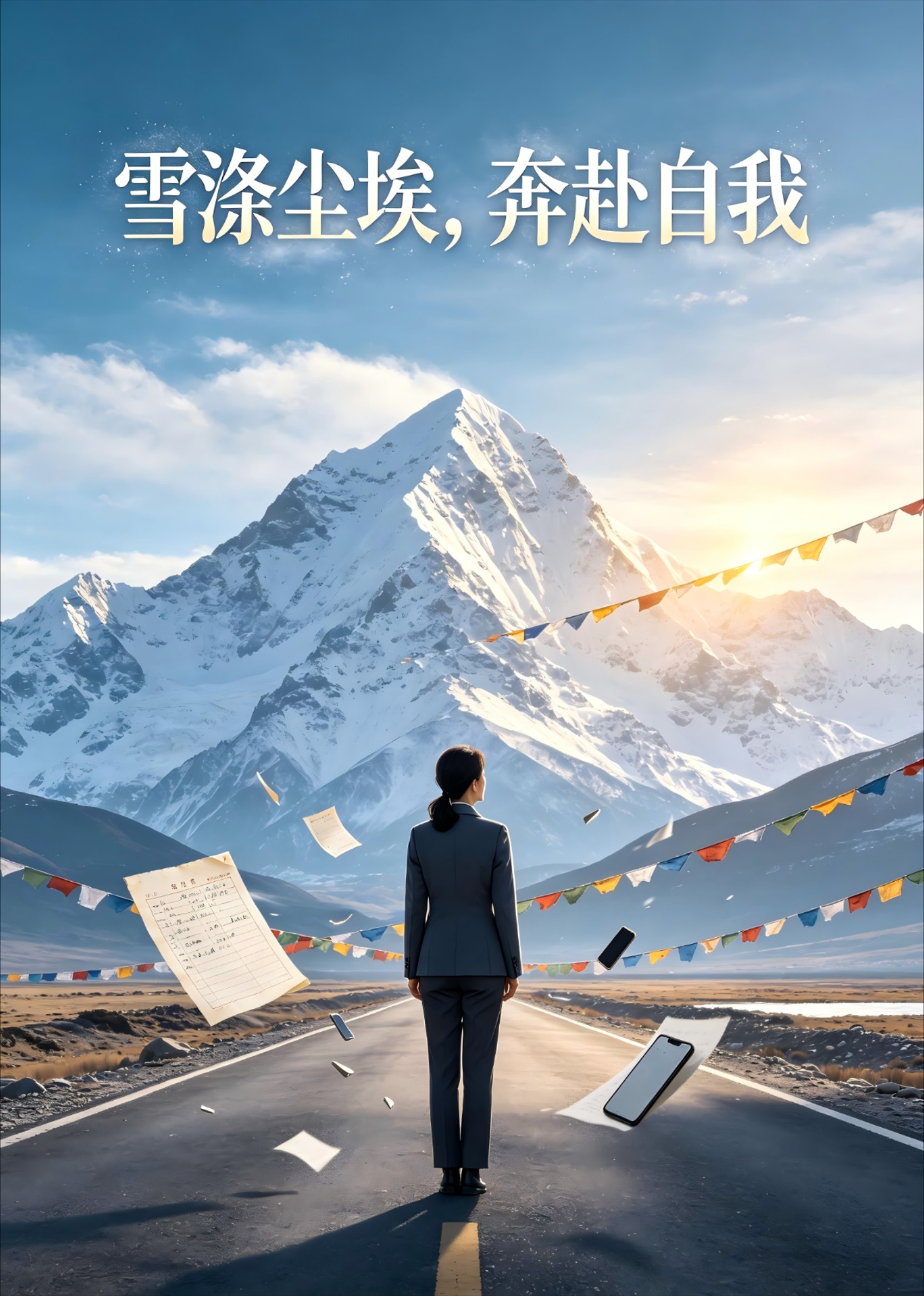 雪涤尘埃，奔赴自我