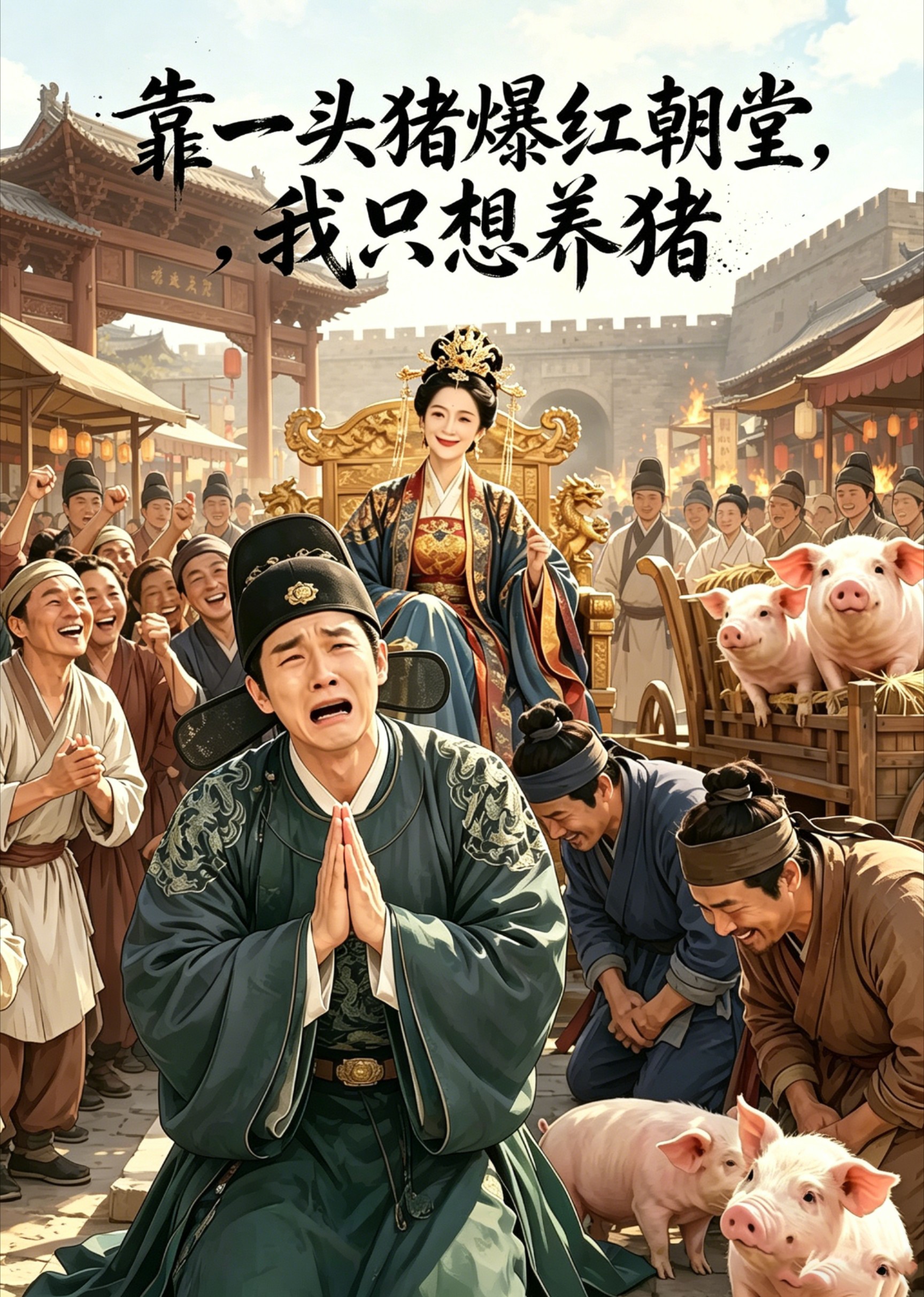 靠一头猪爆红朝堂，我只想养猪