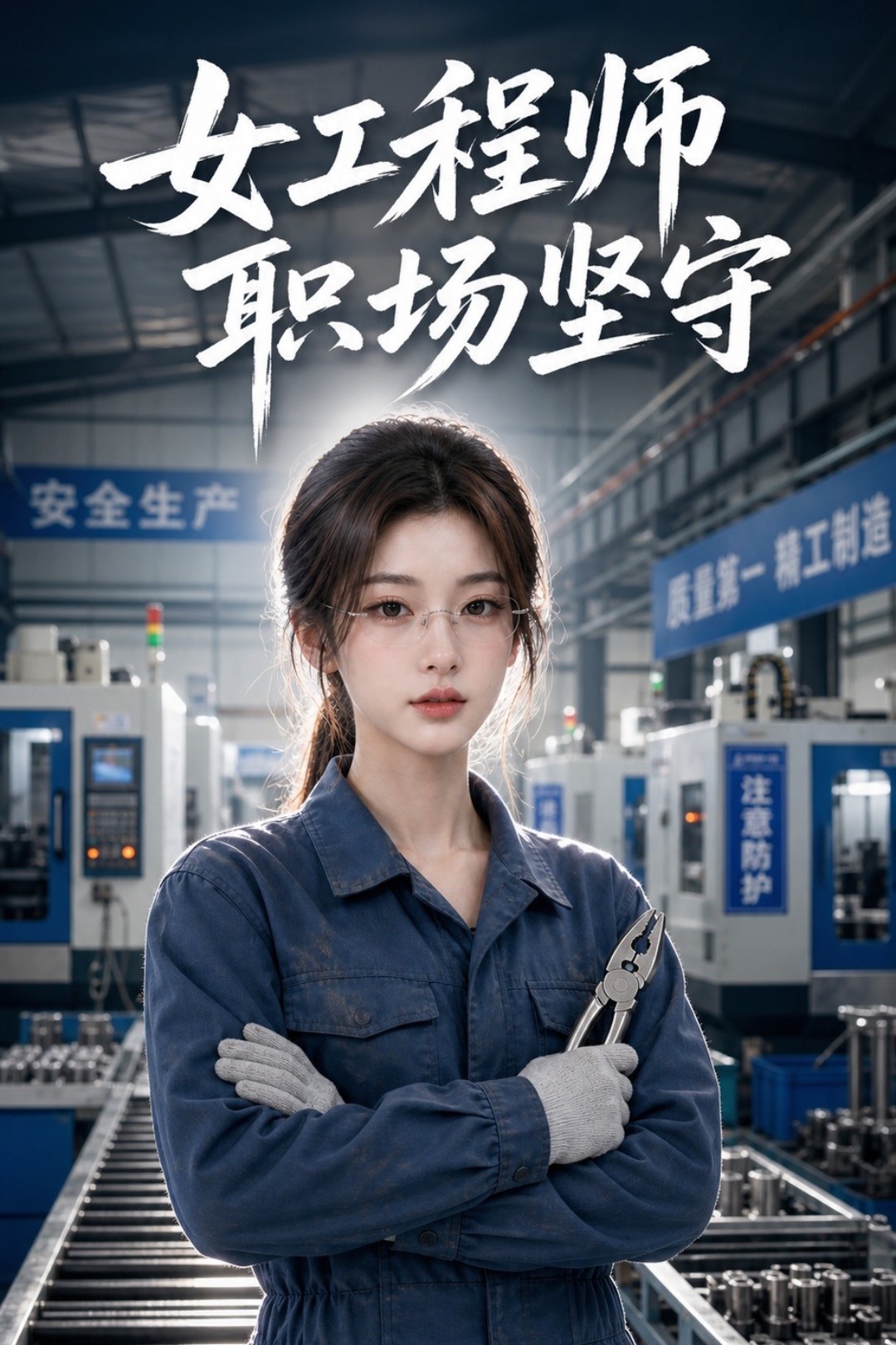 女工程师职场坚守封面图