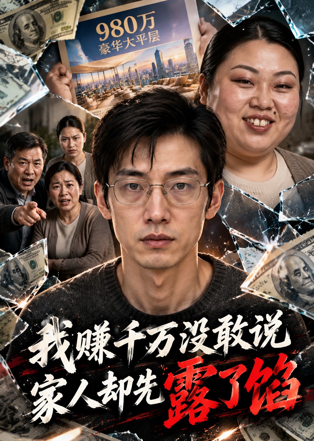 我赚千万没敢说，家人却先露了馅封面图