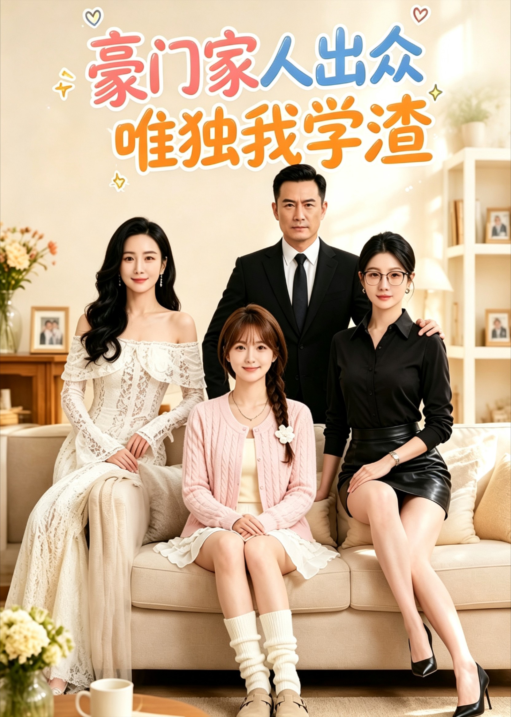 豪门家人出众唯独我学渣