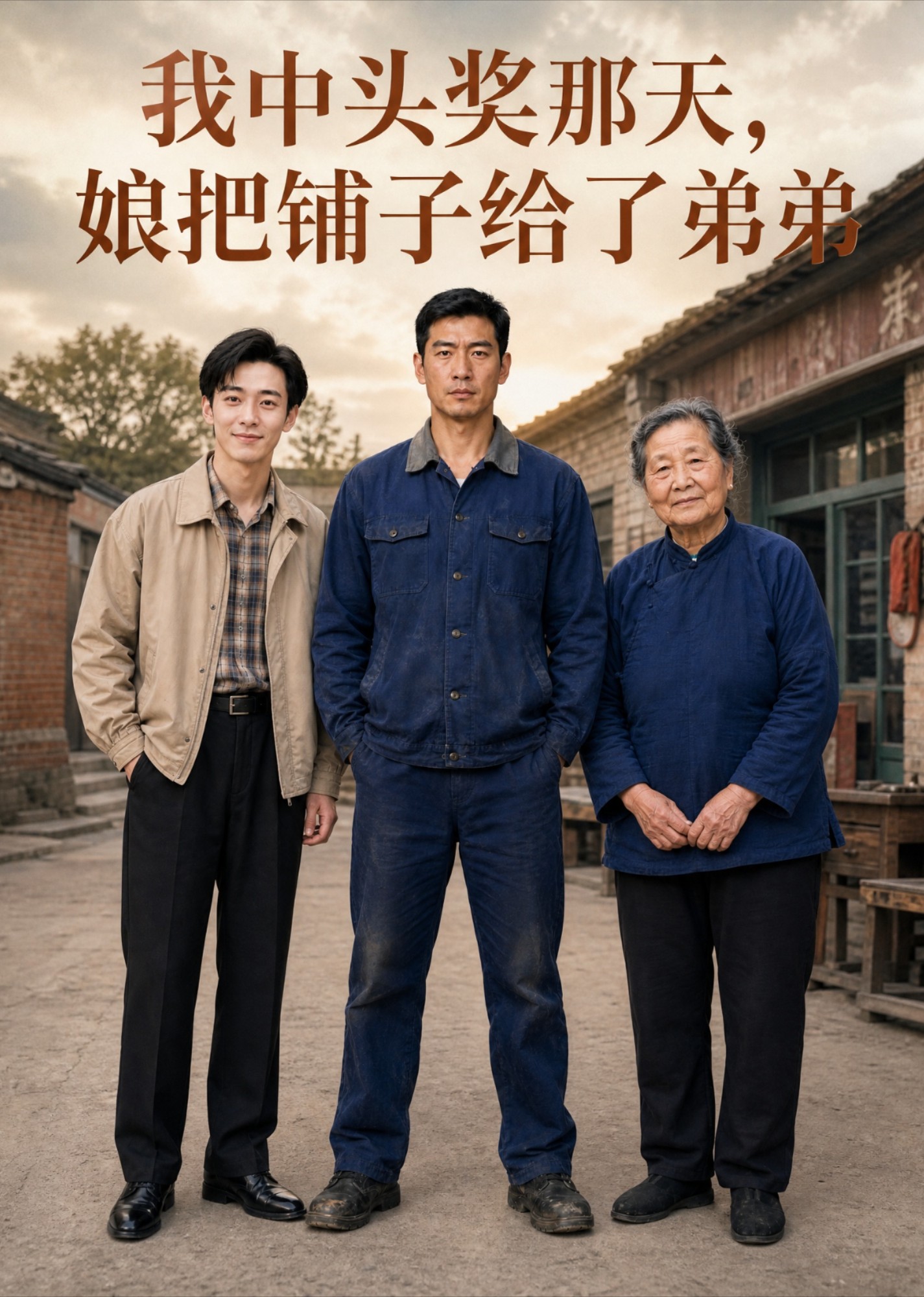 我中头奖那天，娘把铺子给了弟弟
