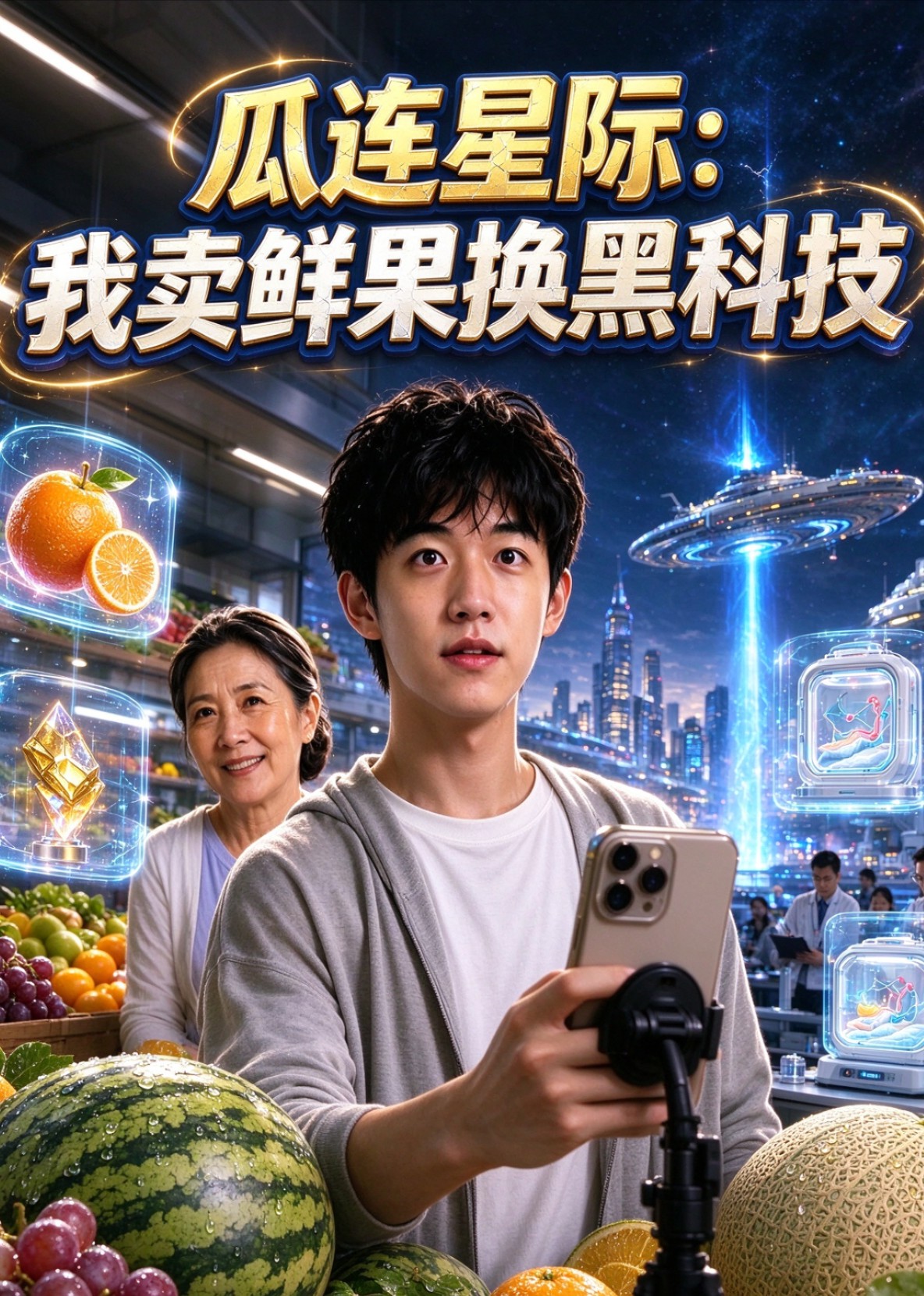 瓜连星际：我卖鲜果换黑科技封面图