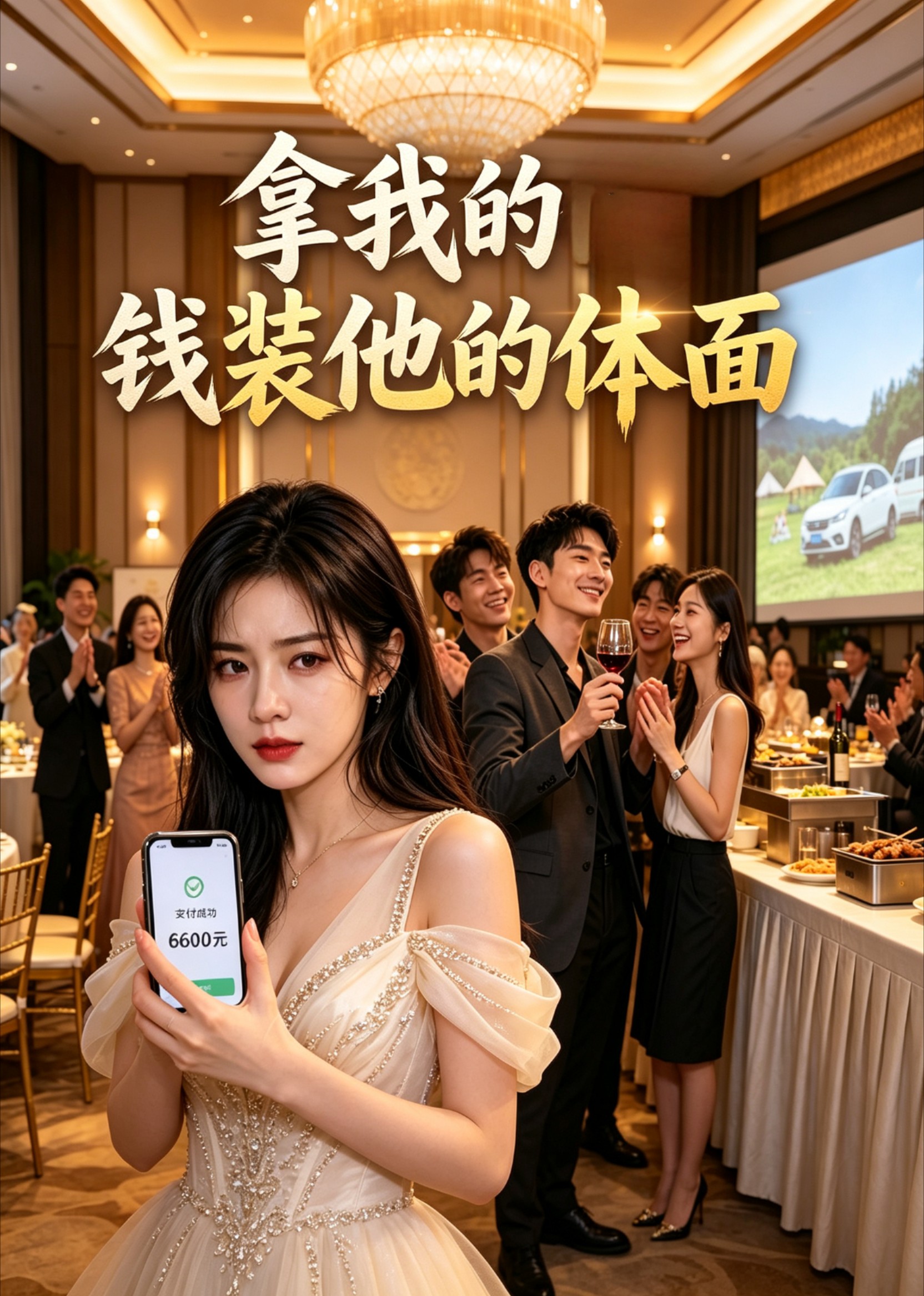 拿我的钱装他的体面