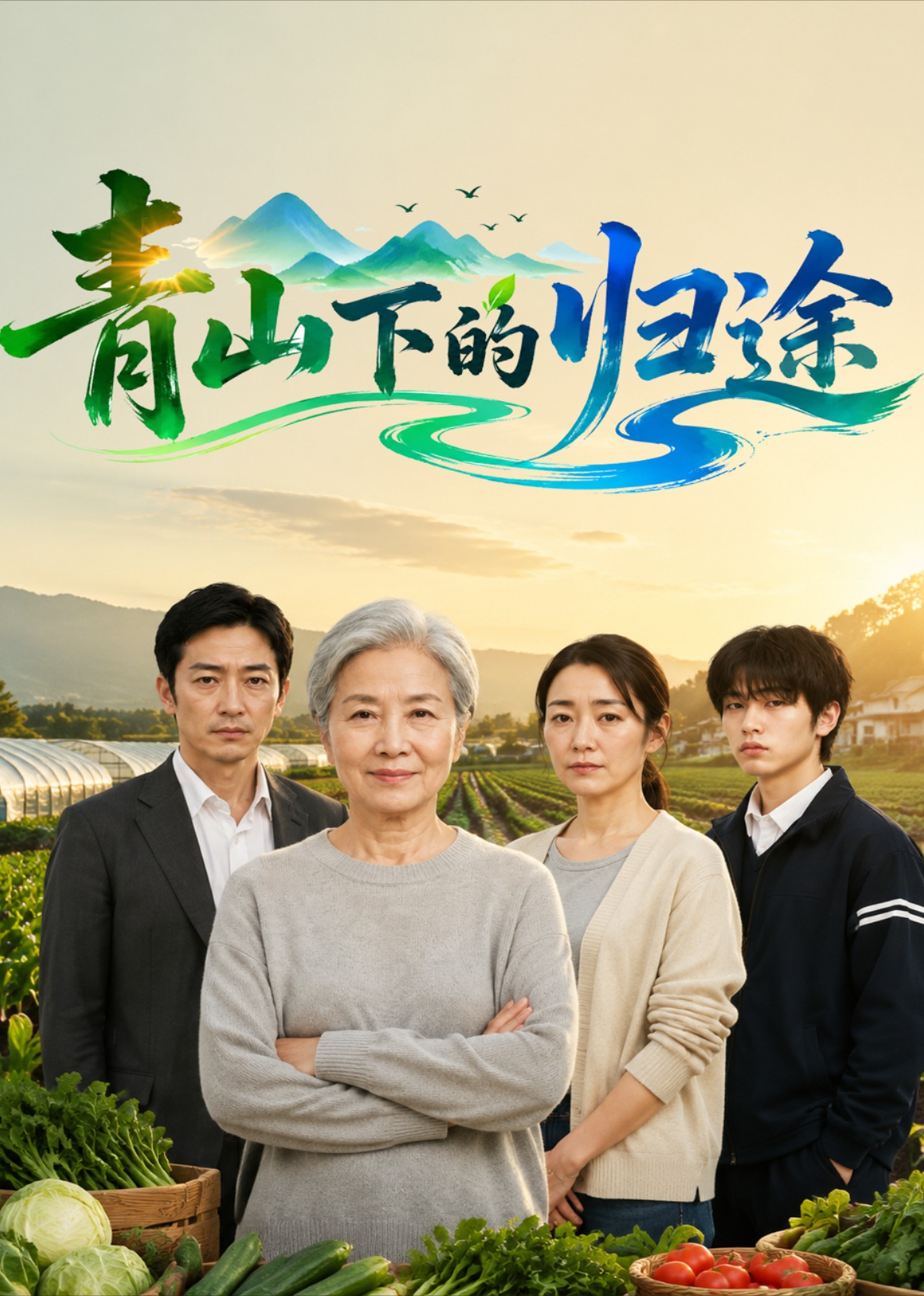 青山下的归途