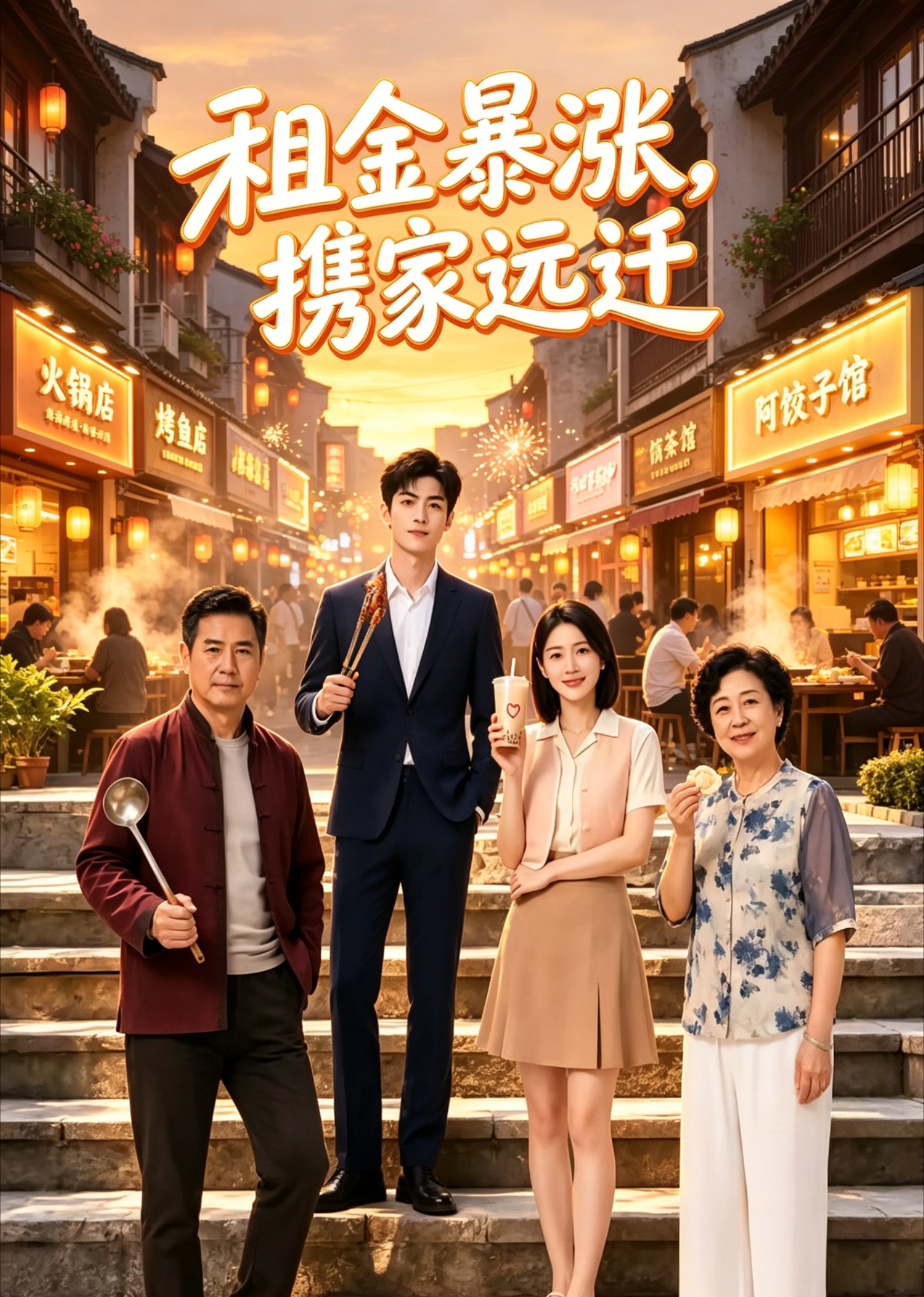 租金暴涨，携家远迁