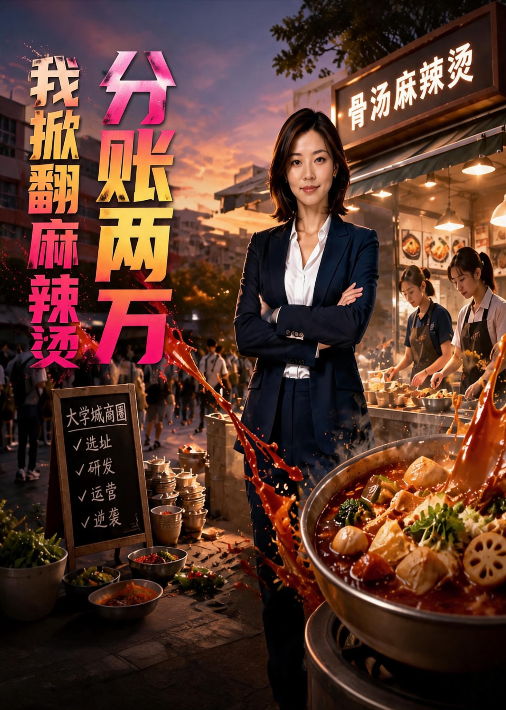 分账两万，我掀翻麻辣烫