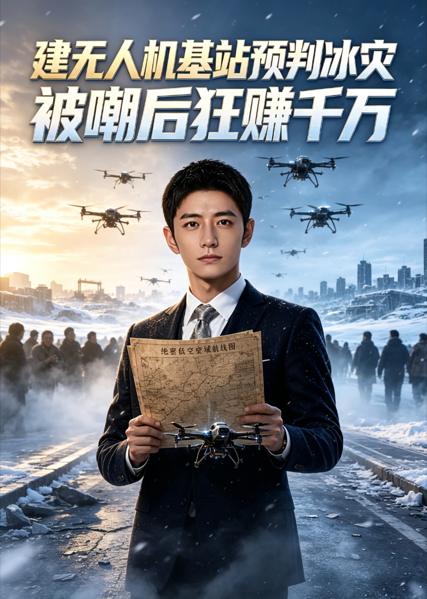 建无人机基站预判冰灾，被嘲后狂赚千万