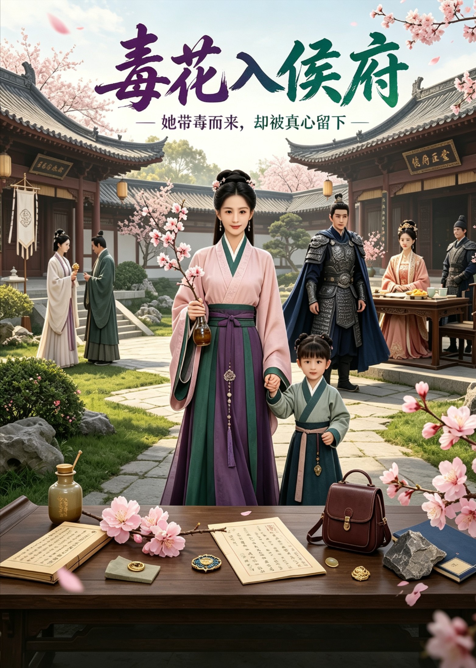 毒花入侯府封面图