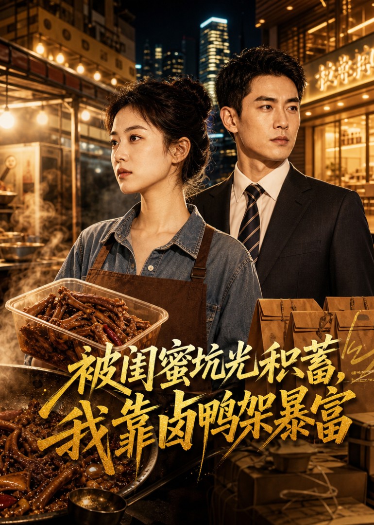 被闺蜜坑光积蓄，我靠卤鸭架暴富封面图