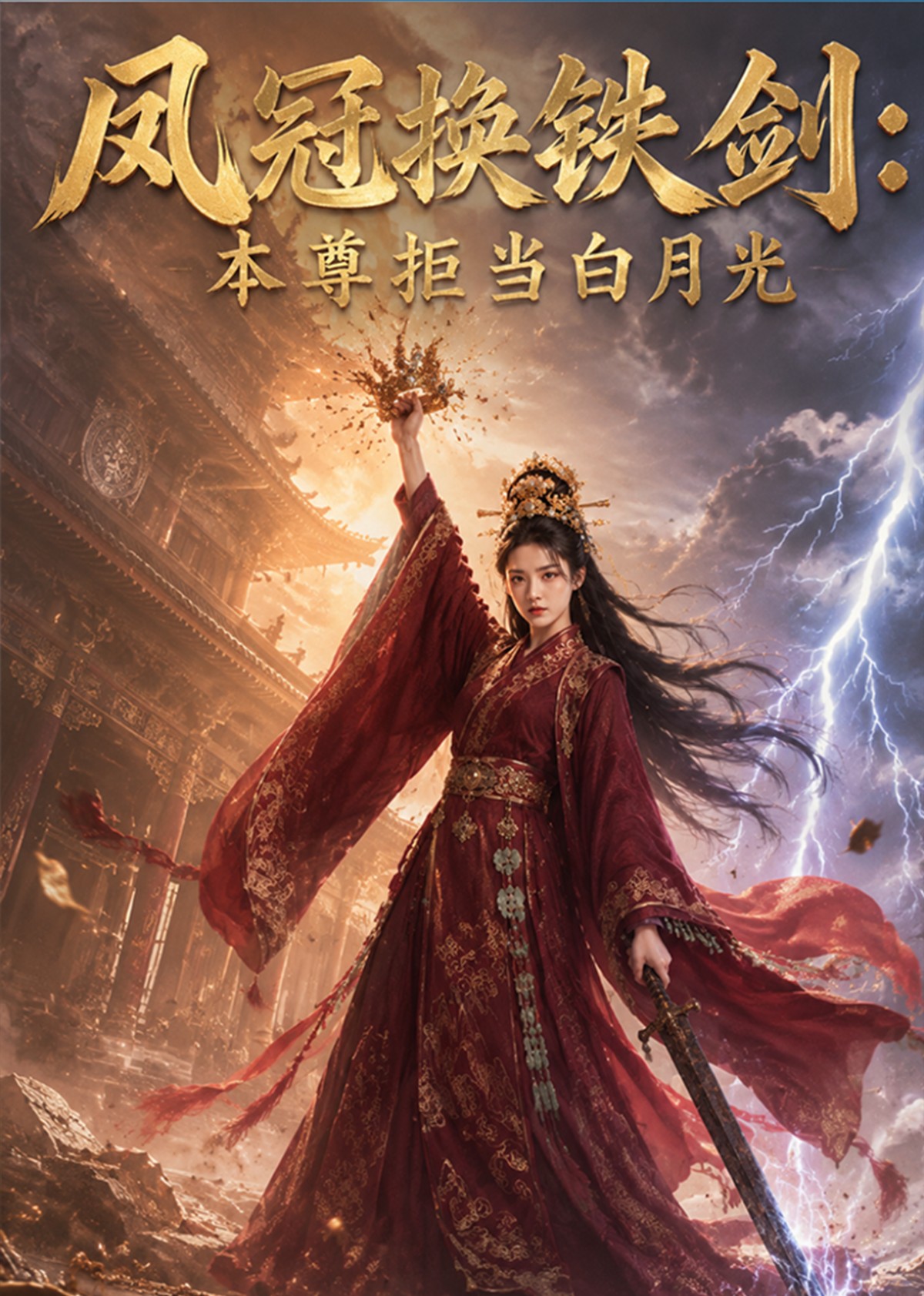 凤冠换铁剑：本尊拒当白月光封面图