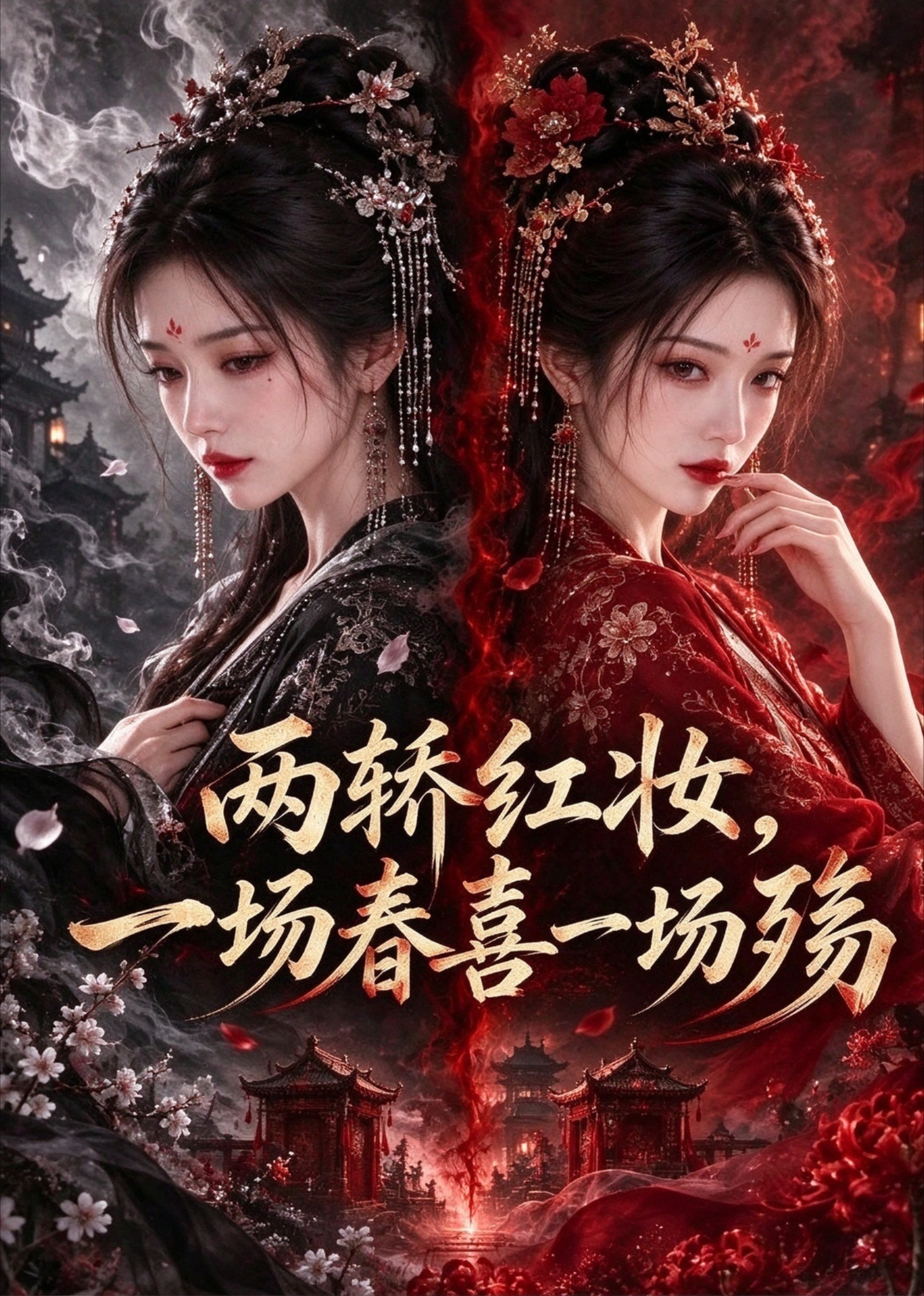 两轿红妆，一场春喜一场殇封面图