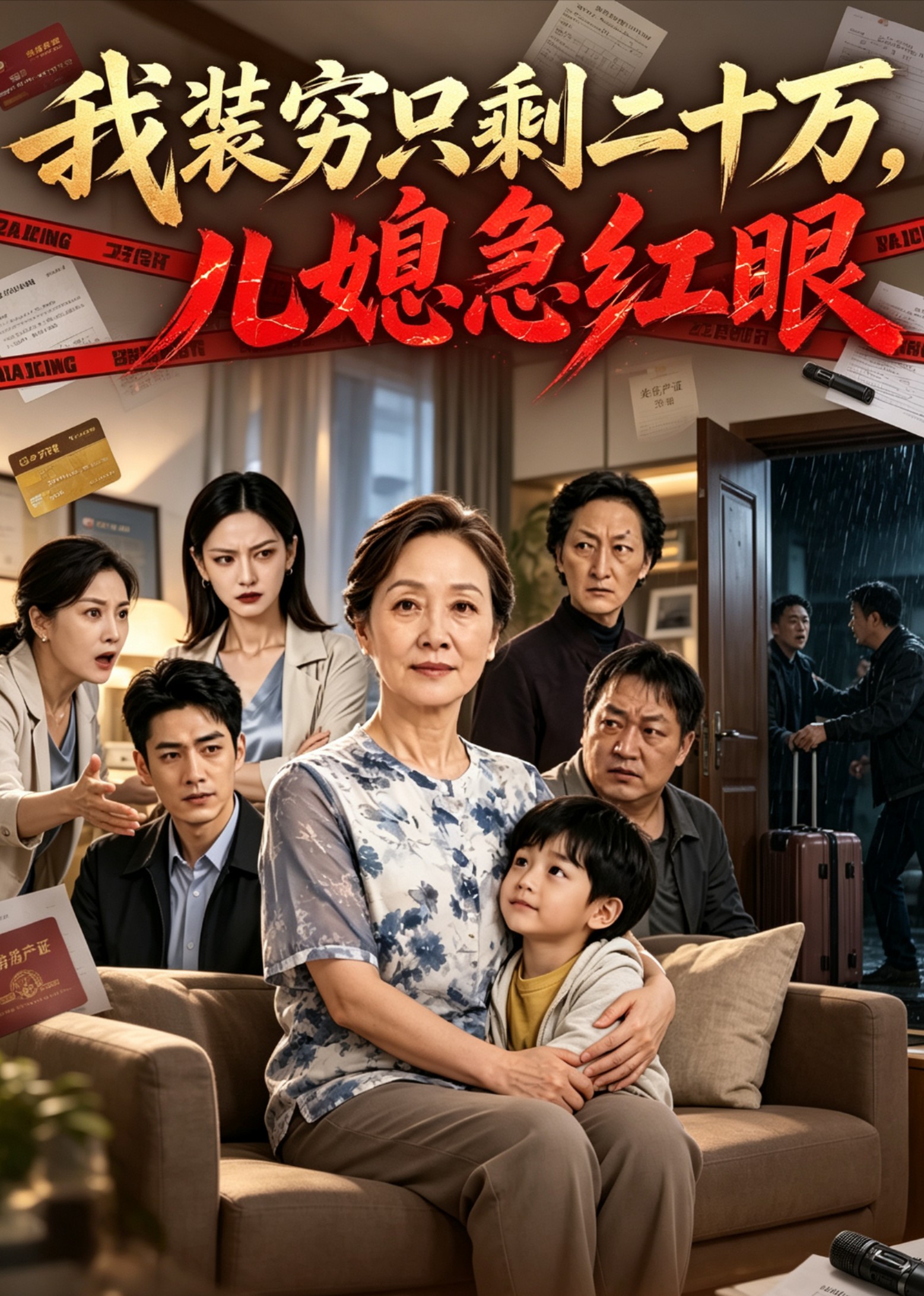 我装穷只剩二十万，儿媳急红眼