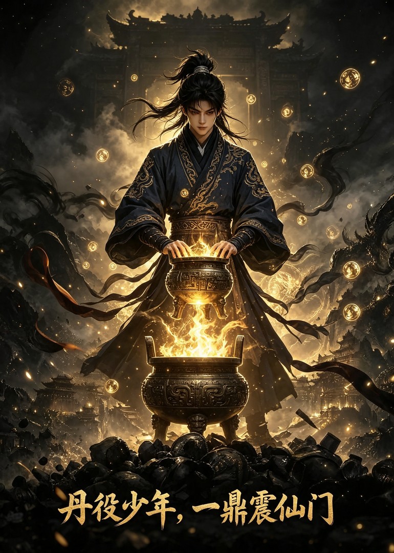 丹役少年，一鼎震仙门