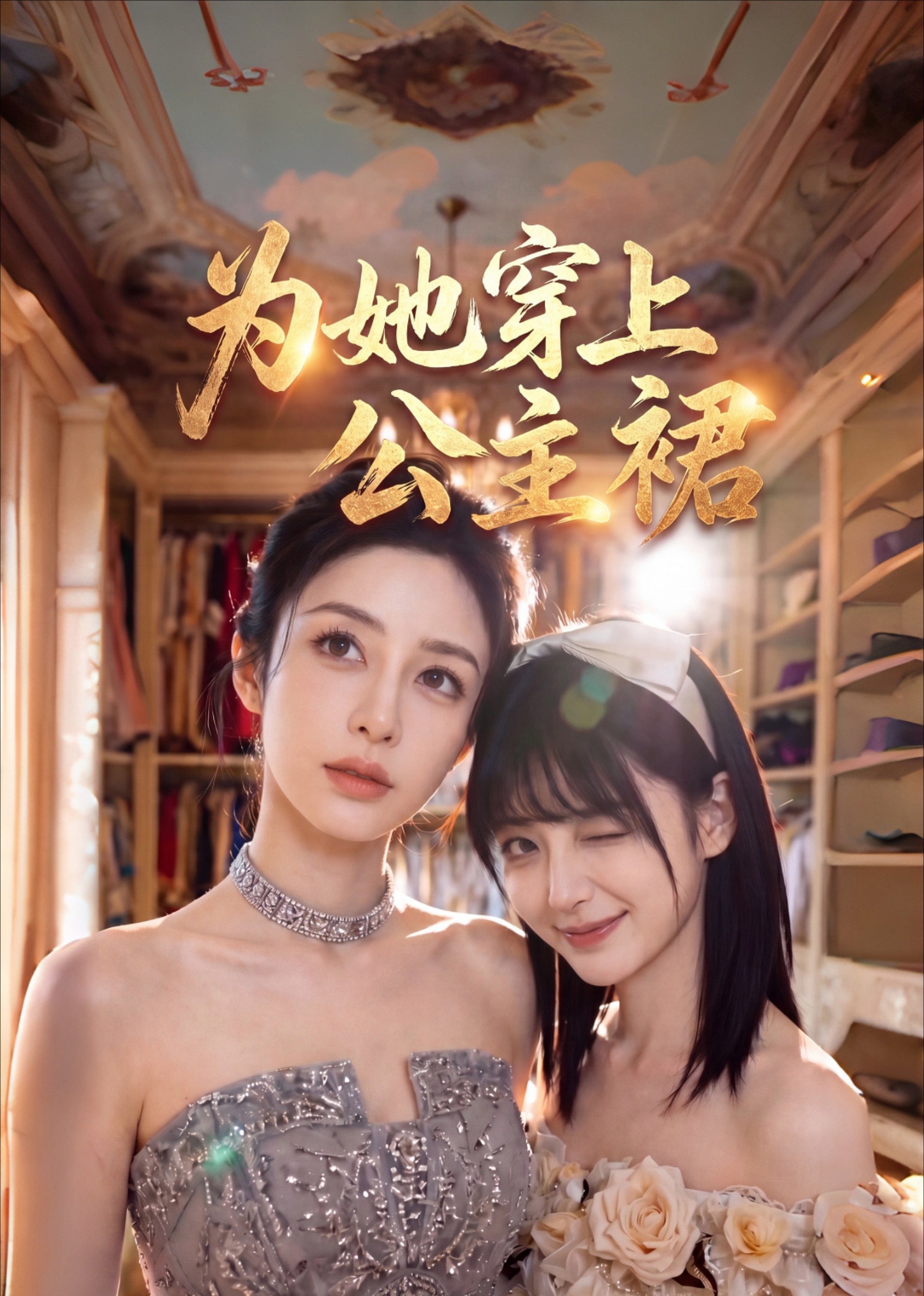为她穿上公主裙