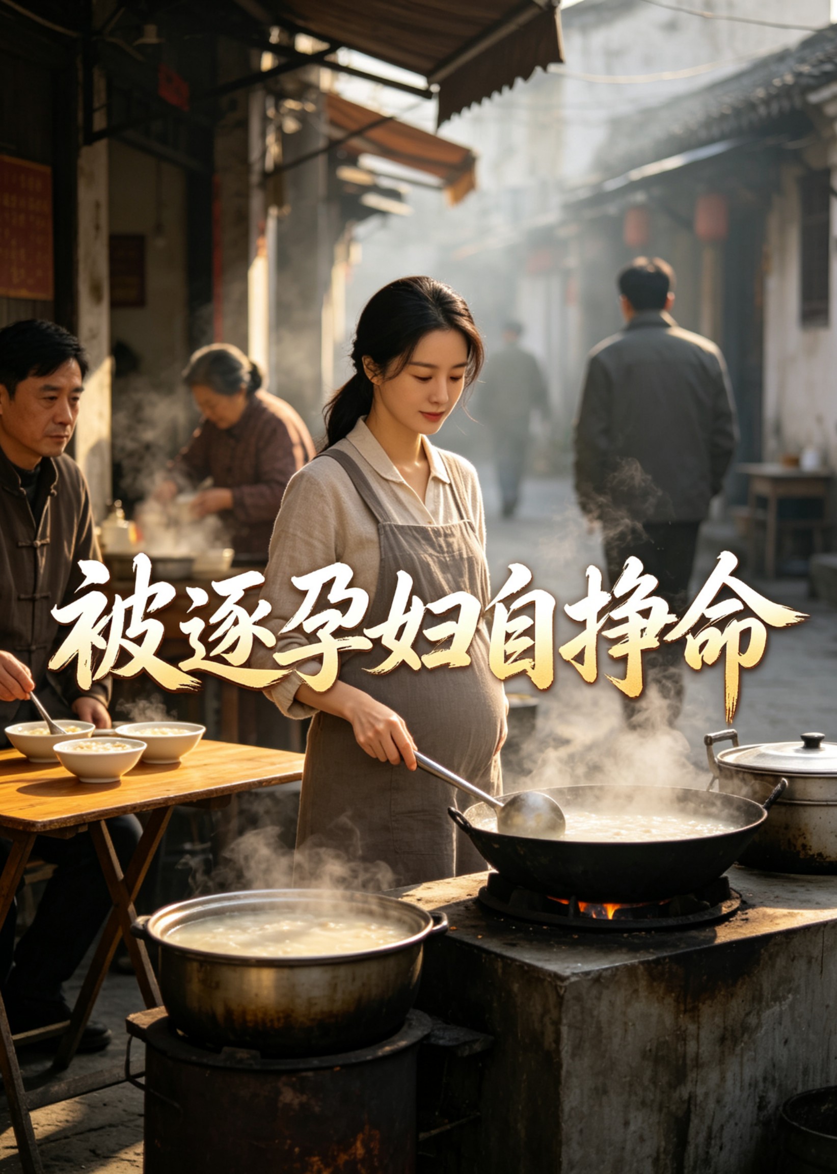 被逐孕妇自挣命封面图
