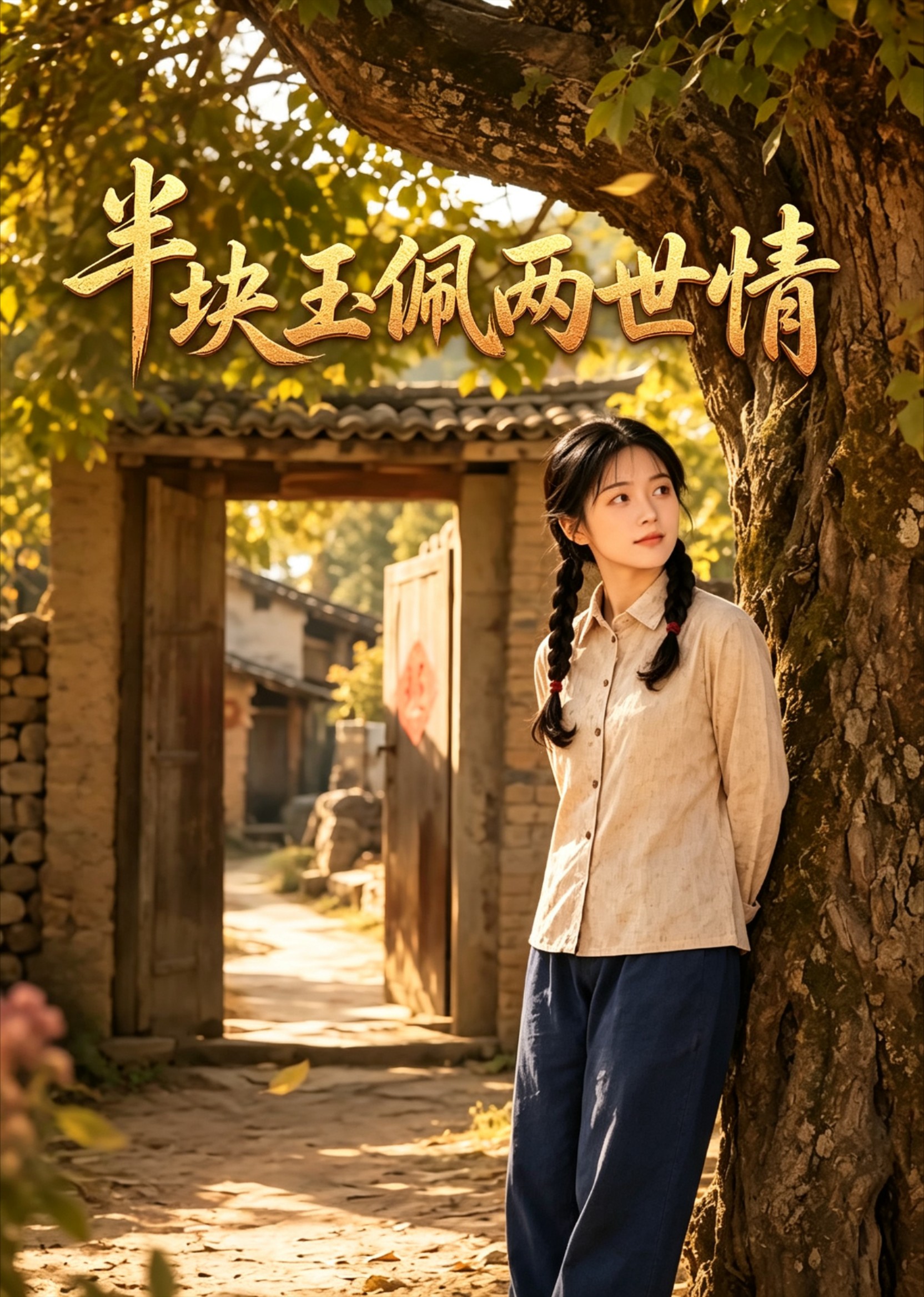 半块玉佩两世情封面图