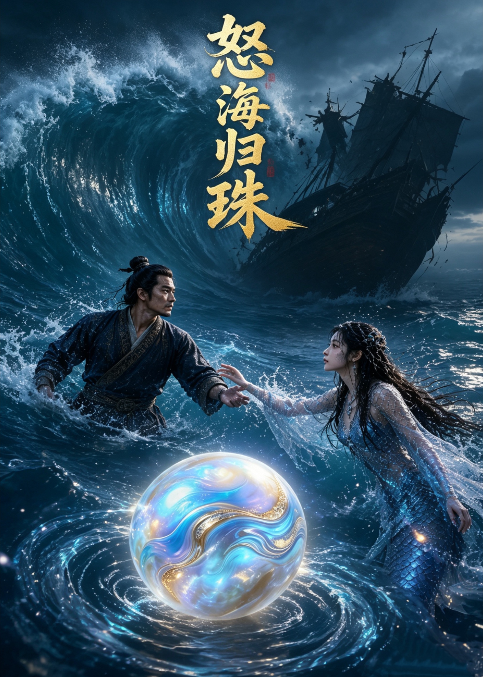 怒海归珠