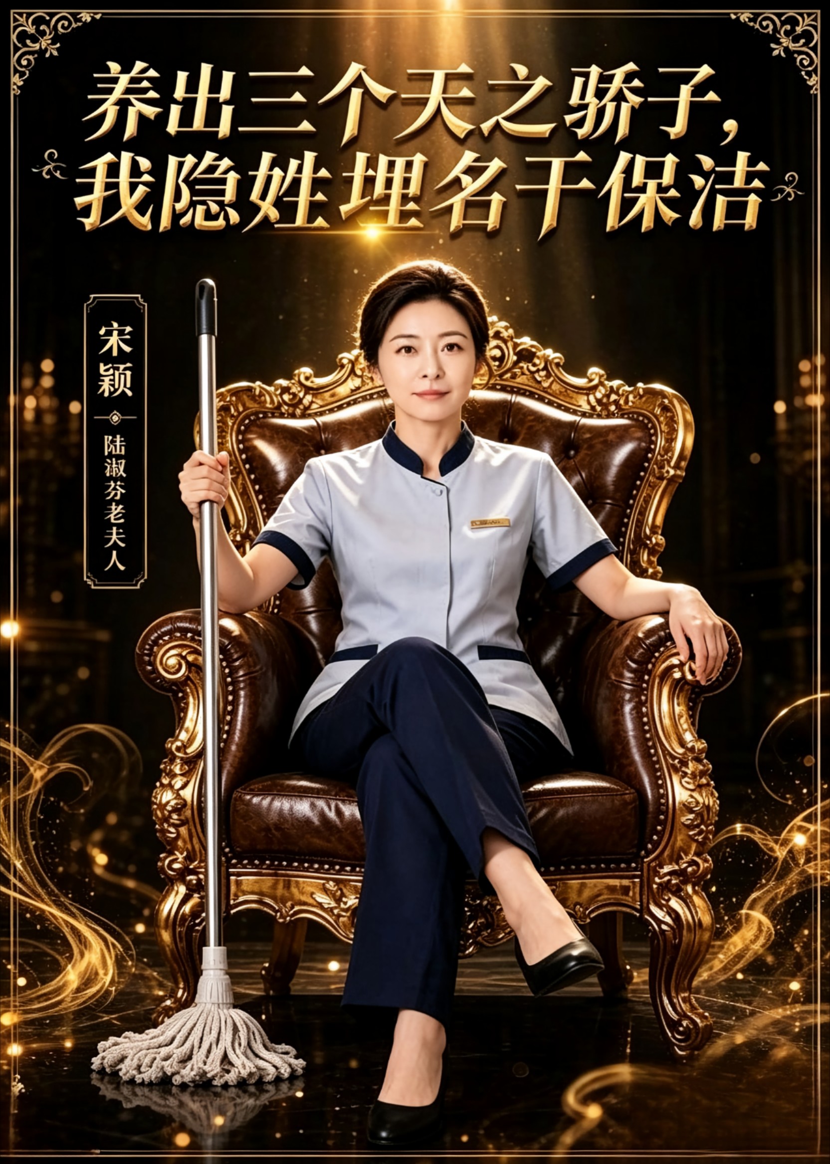 养出三个天之骄子，我隐姓埋名干保洁