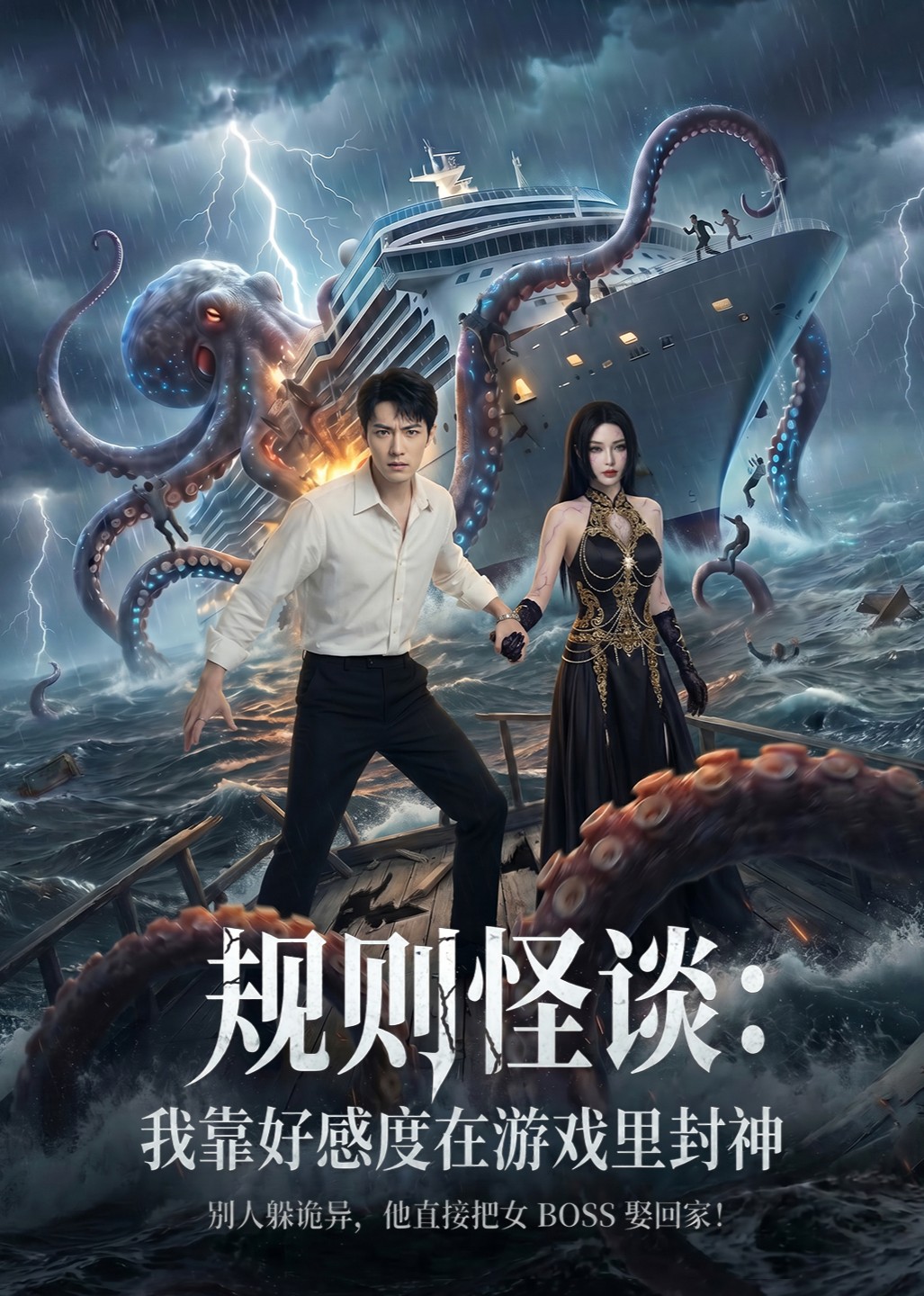 规则怪谈，我靠好感度在游戏里封神
