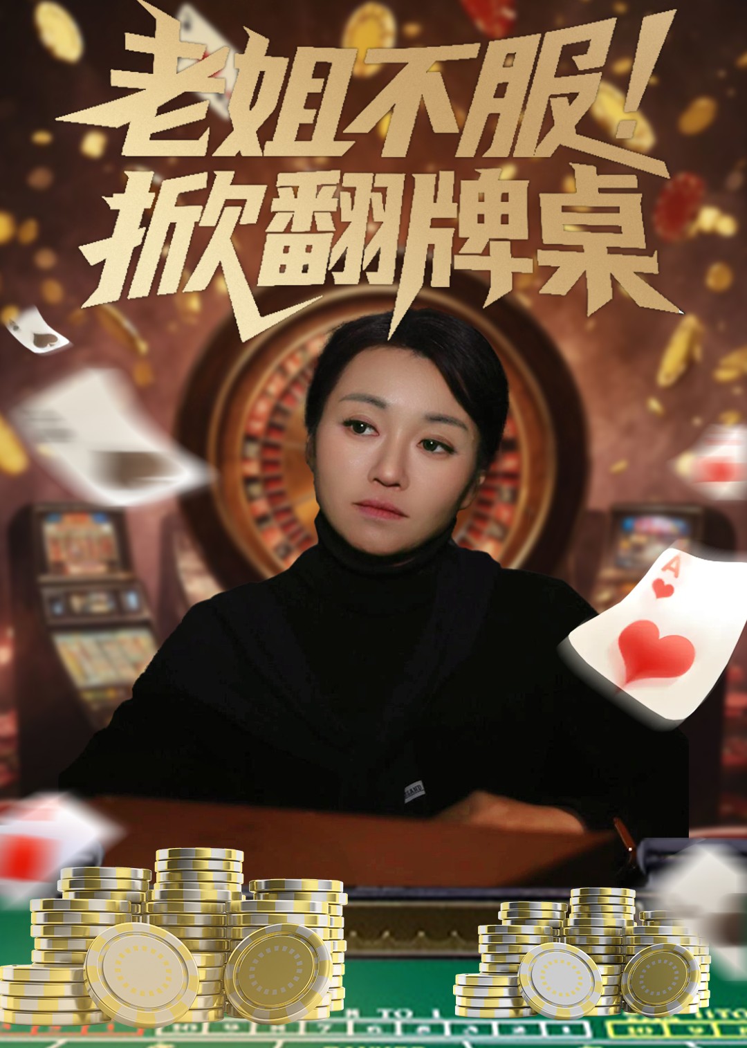 老姐不服！掀翻牌桌封面图