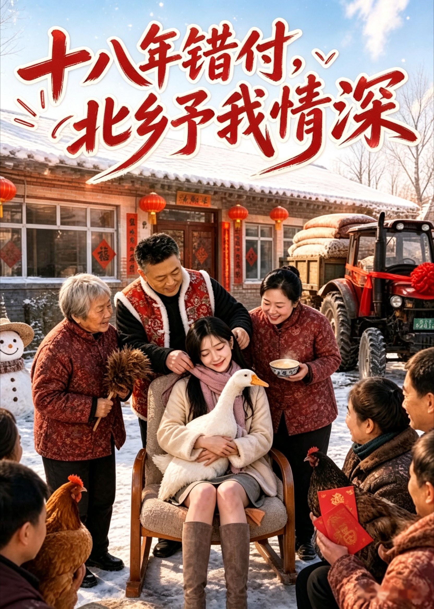 十八年错付，北乡予我情深封面图