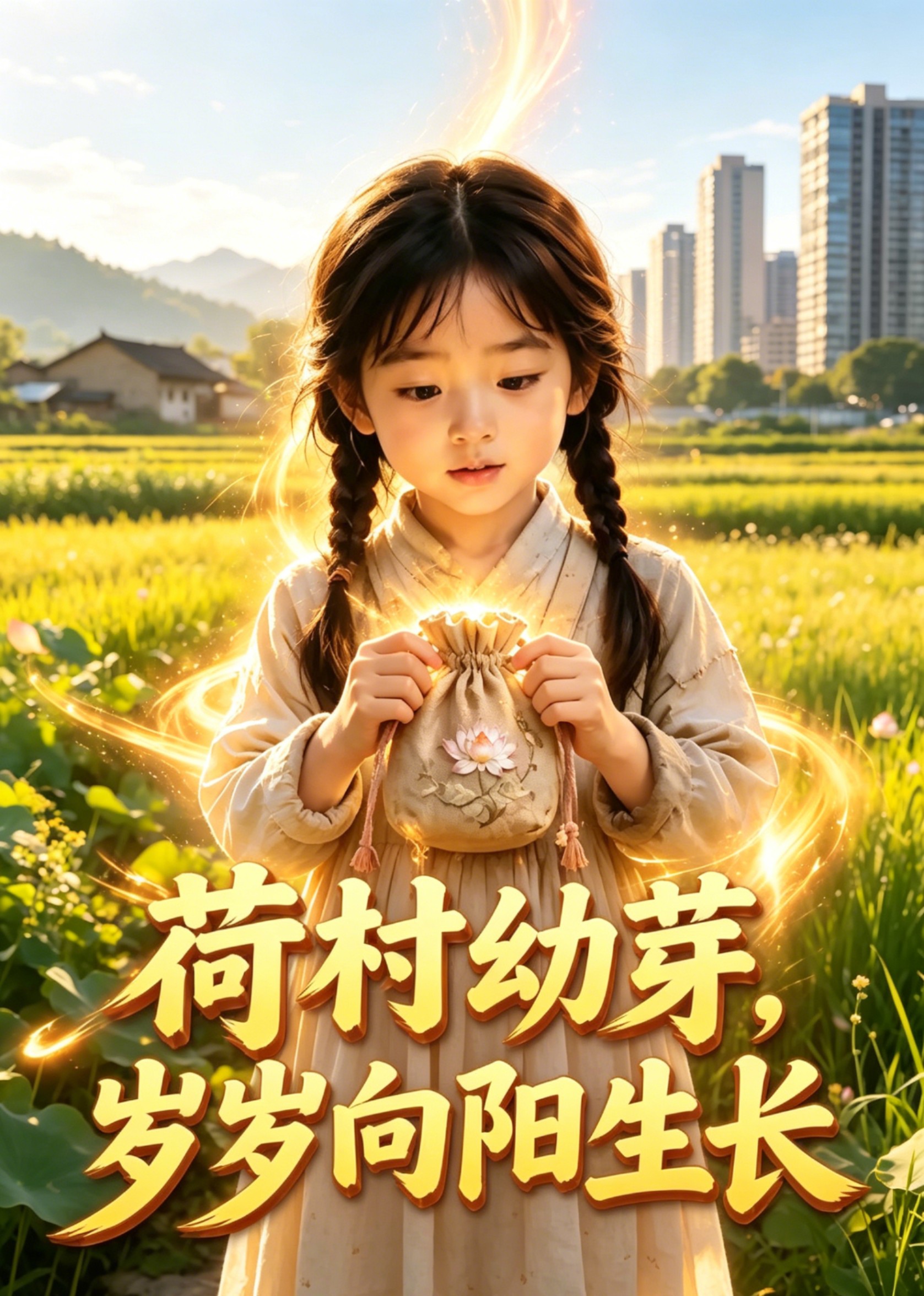 荷村幼芽，岁岁向阳生长
