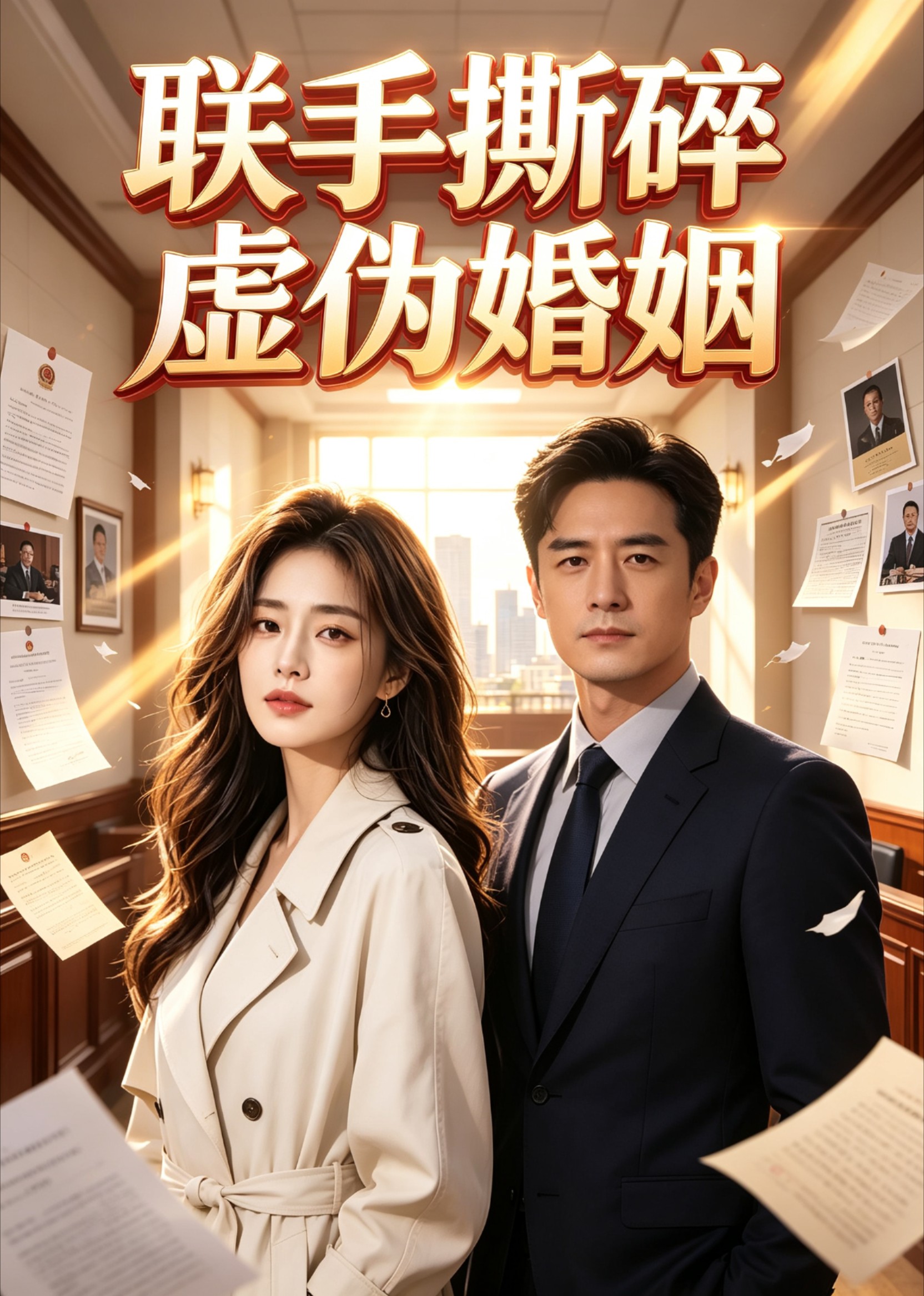 联手撕碎虚伪婚姻封面图
