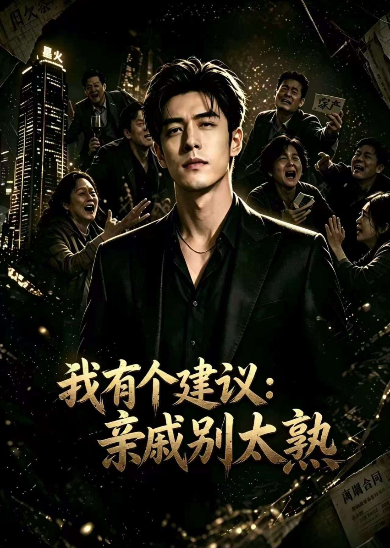 我有个建议：亲戚别太熟