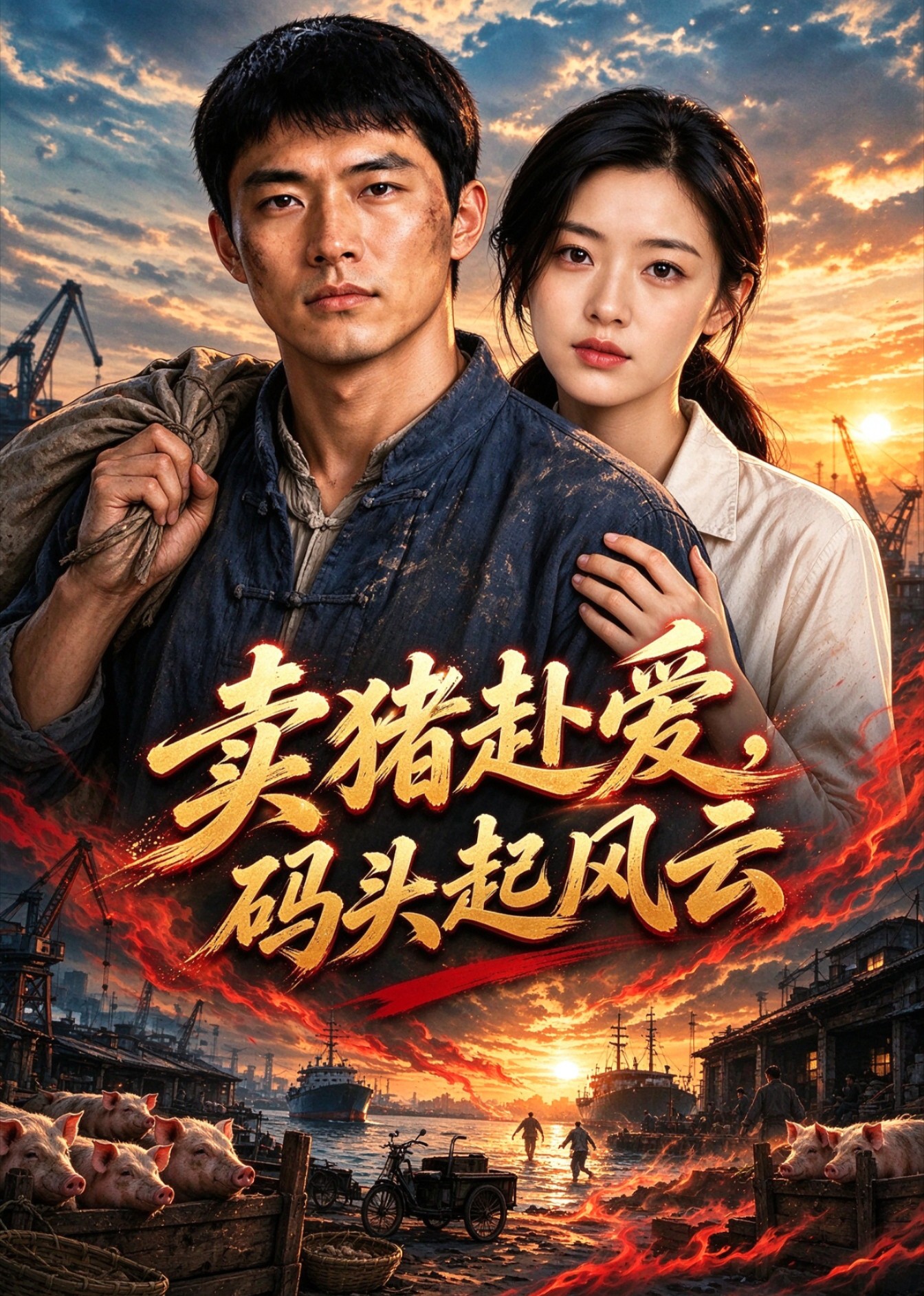 卖猪赴爱，码头起风云封面图
