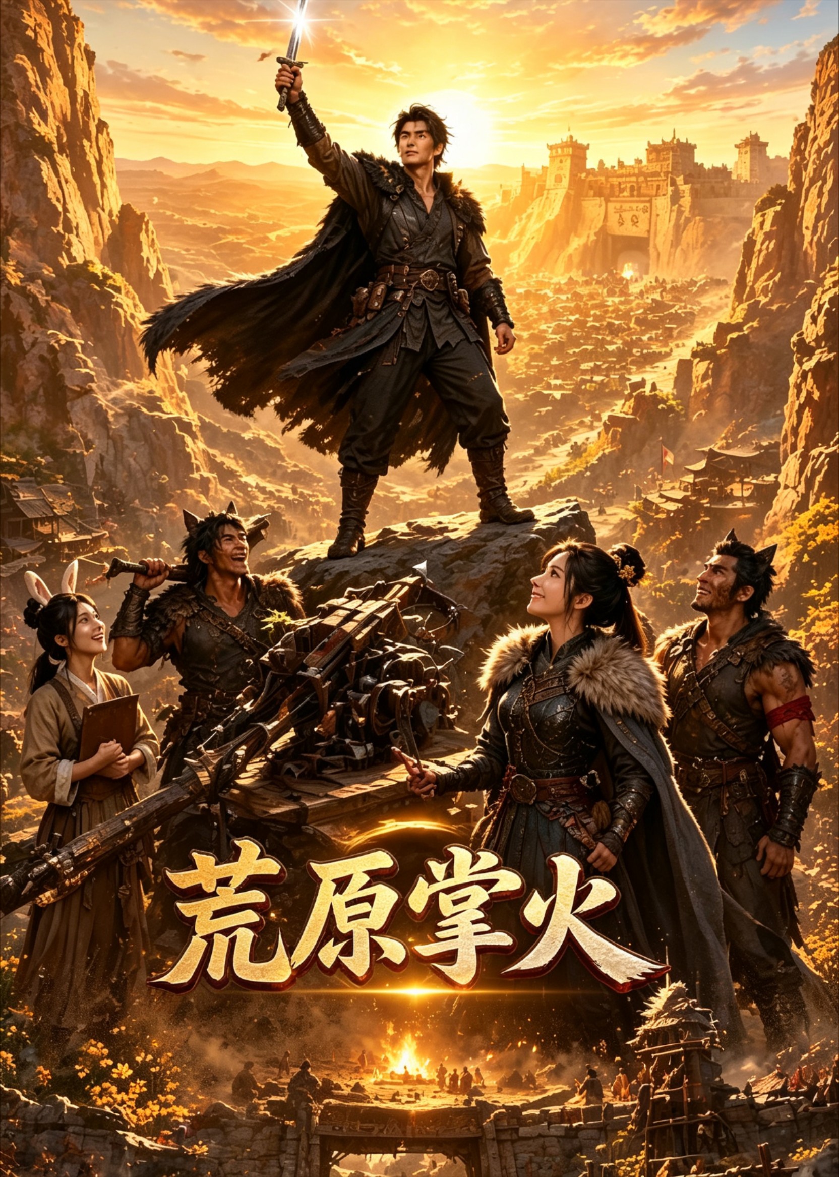 荒原掌火