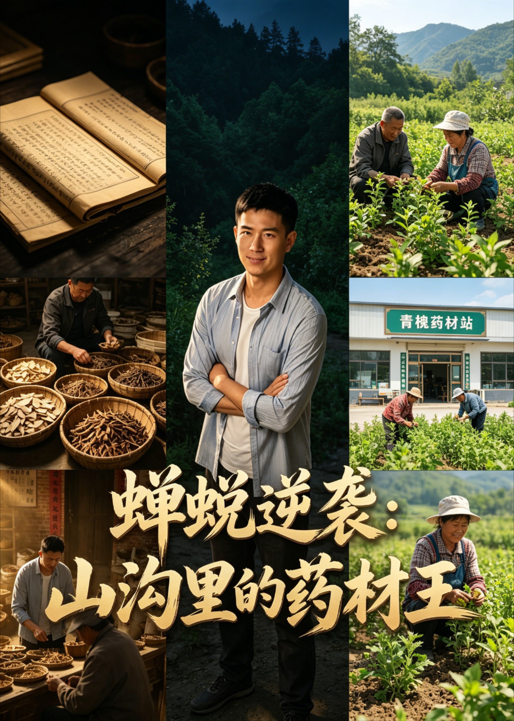 蝉蜕逆袭：山沟里的药材王