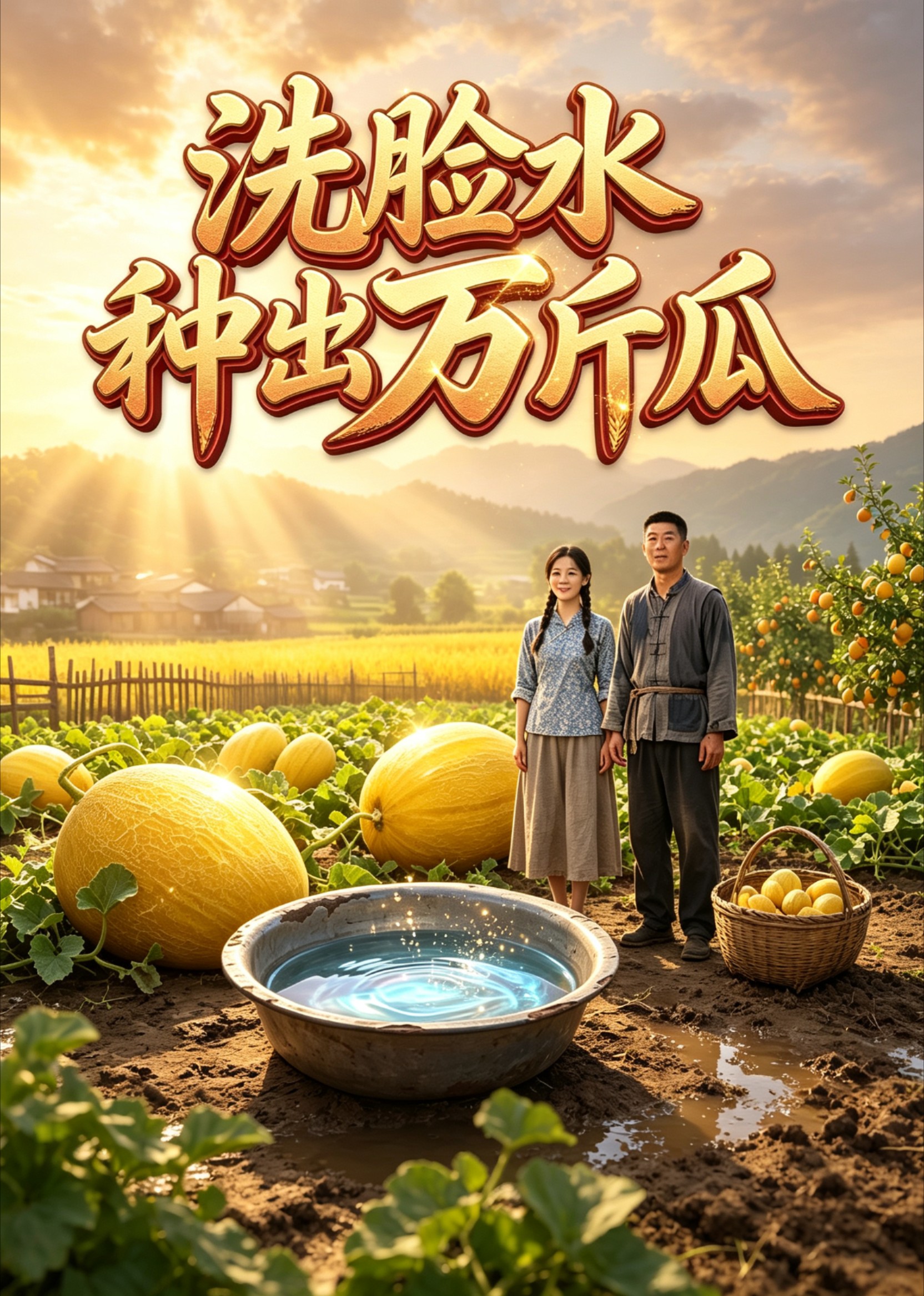 洗脸水种出万斤瓜