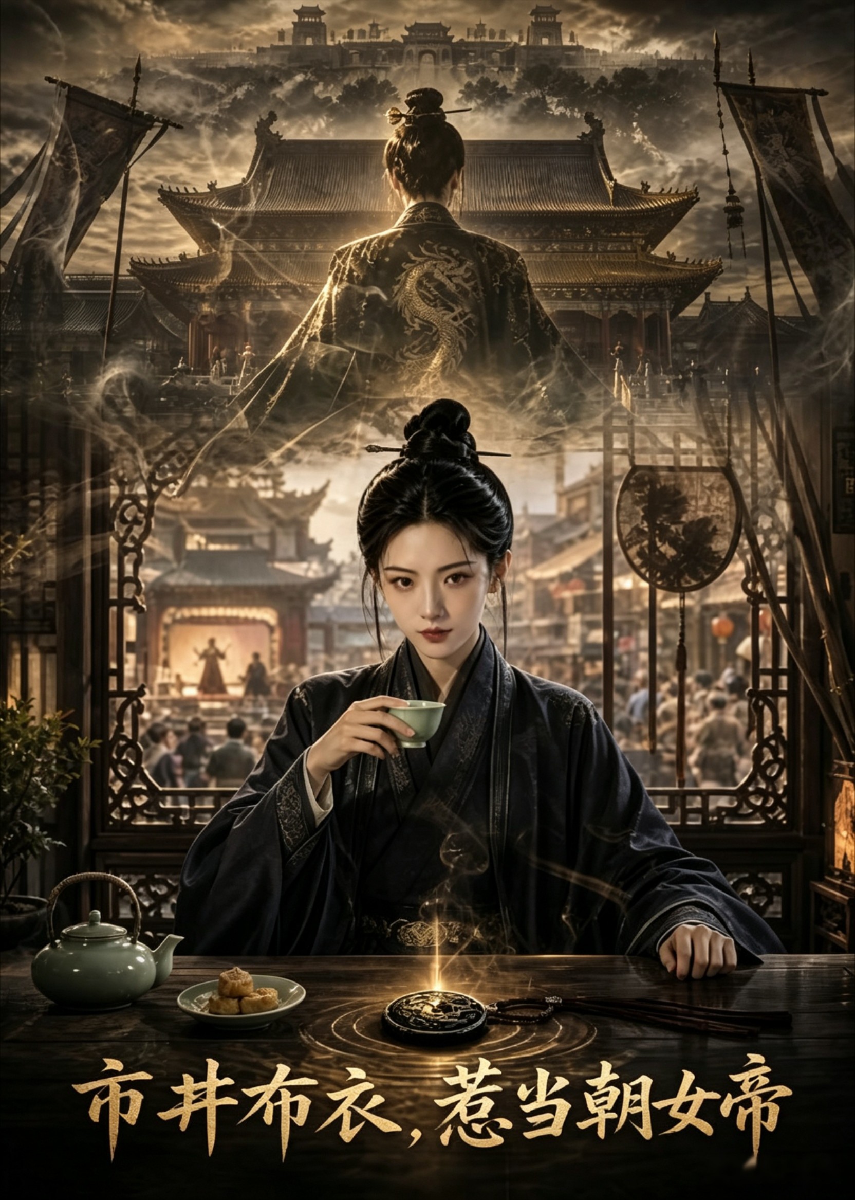市井布衣，惹当朝女帝封面图